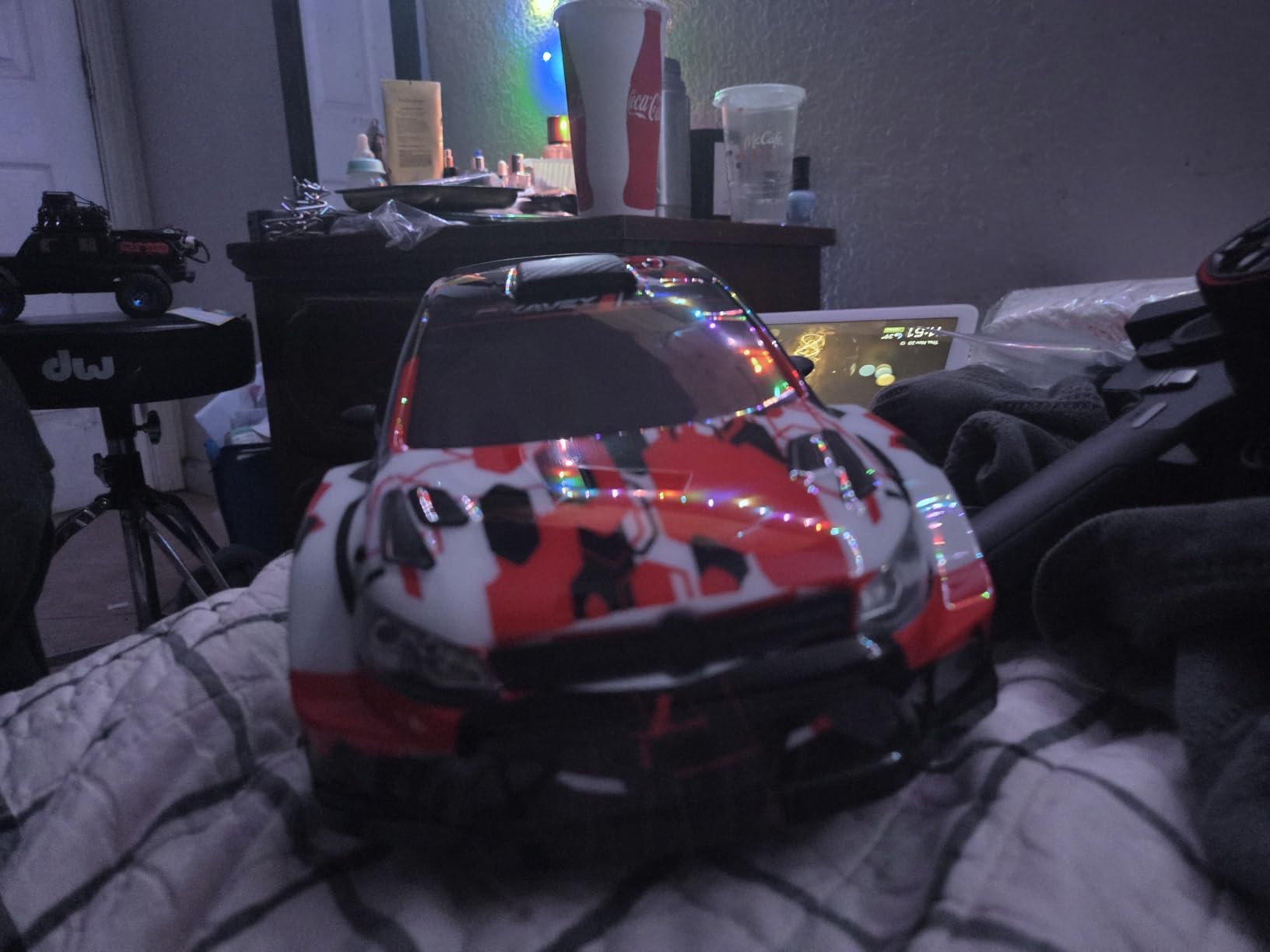 1:12 RC Rally Car Fast Max 50 MPH,Drift Adults RC Car | with Gyro 4X4,Brushless Fast RC Cars with 3S 2200 mAh Battery,Off-Road Remote Control Cars 4WD,for Racetrack & Mud-Red customer photo 2