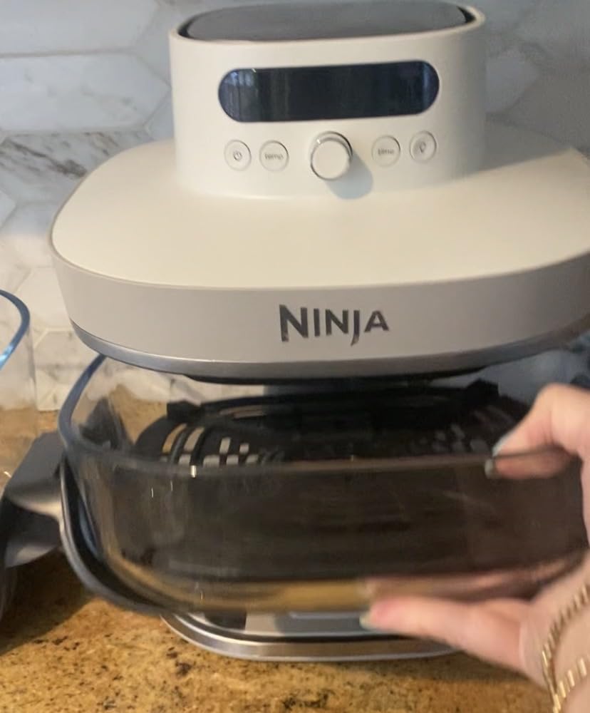 Ninja Crispi Pro Glass Air Fryer, 6-in-1, Cyberspace, AS101CY customer photo 2