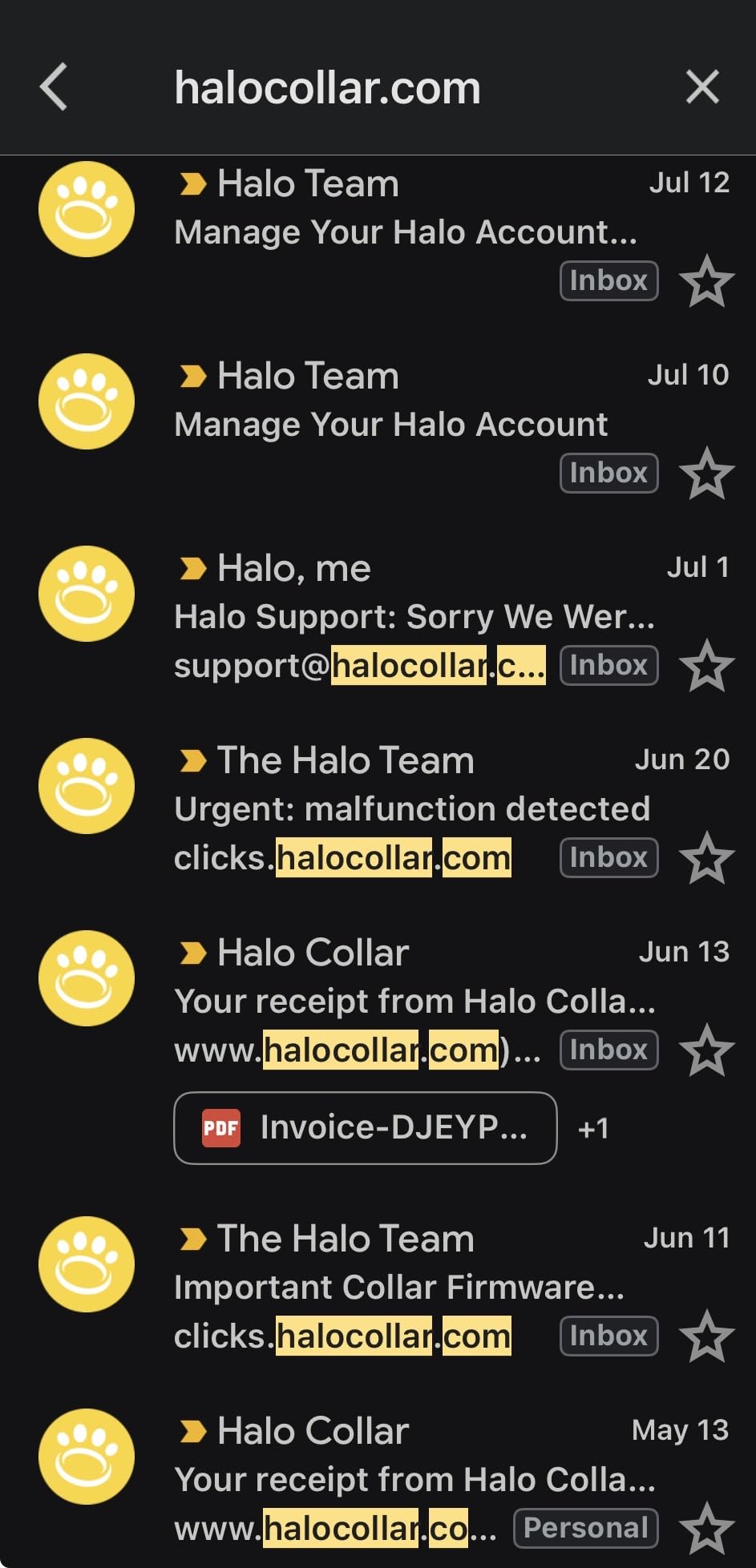 Halo Collar 5 GPS Wireless Dog Fence, Orchid | Keep Your Dog Safe with Custom Boundaries, Real-Time Tracking, and Instant Alerts at Home, Away, or Off-Grid customer photo 1