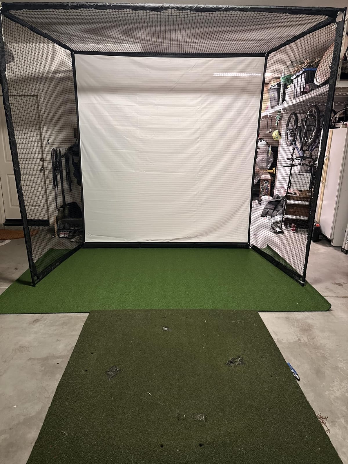 GoSports Golf Simulator Turf - 15 mm Elite Golf Mat for Indoor Home Setups - 10, 12, or 15 ft customer photo 1