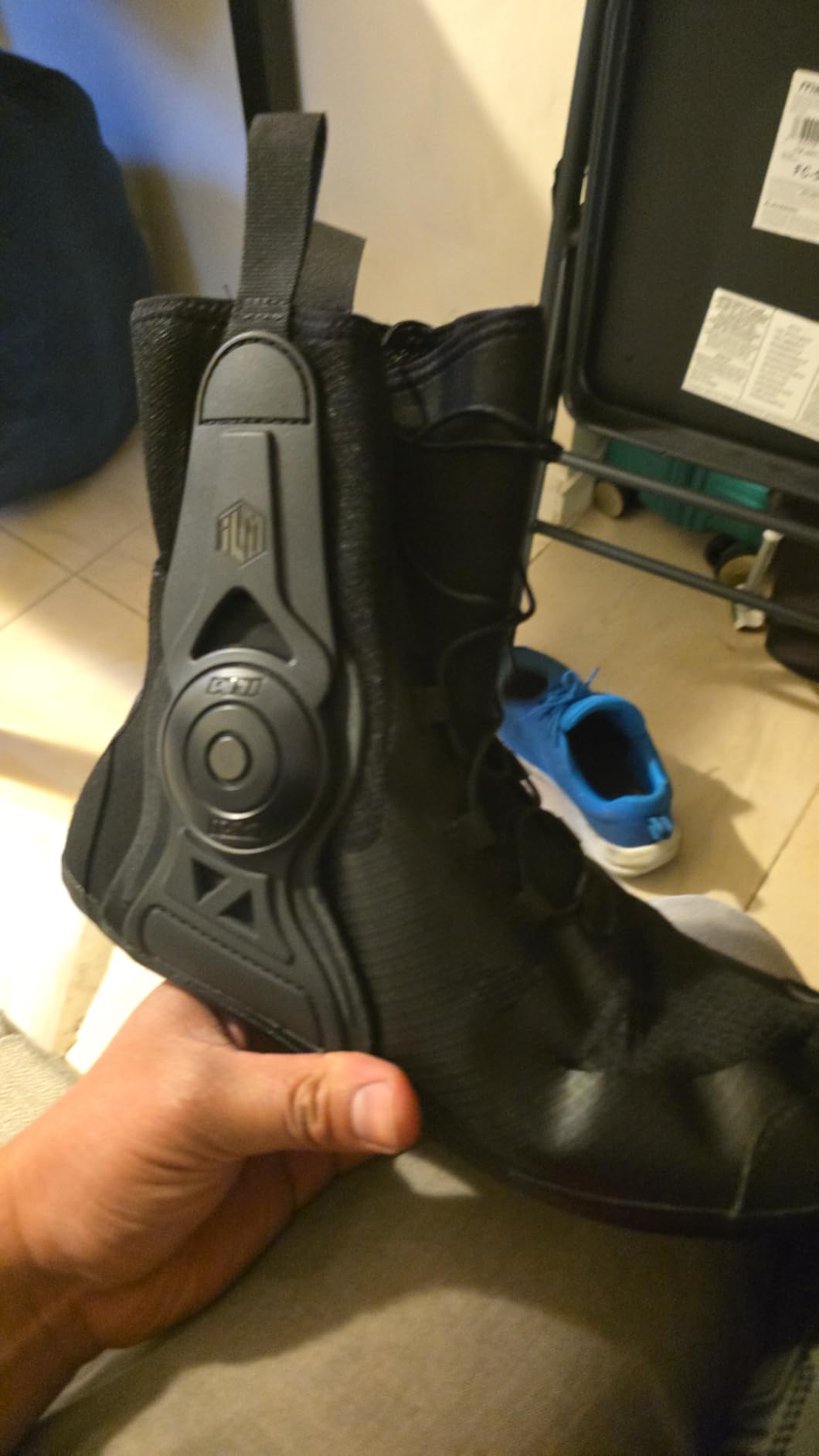 ILM Motorcycle Racing Boots Sport Footwear CE Protective Gear Model BRC1 customer photo 1