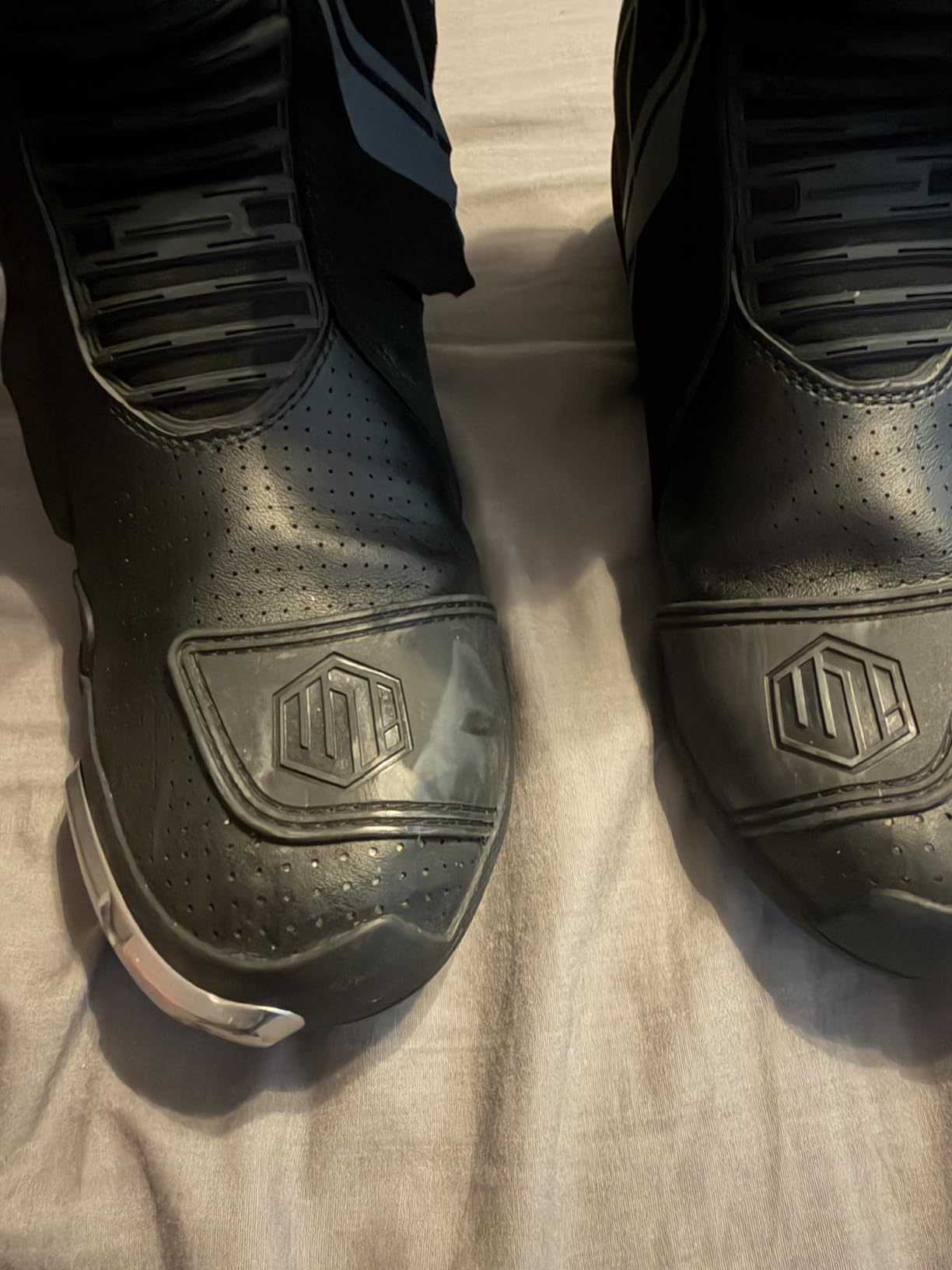 ILM Motorcycle Racing Boots Sport Footwear CE Protective Gear Model BRC1 customer photo 2