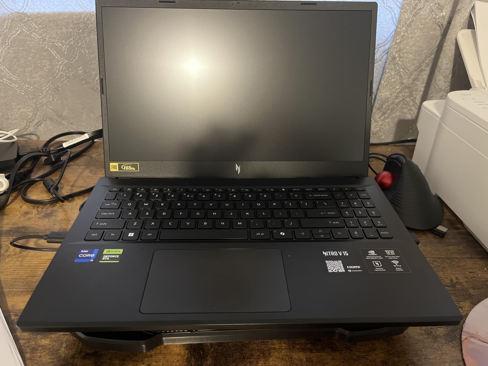 Acer Nitro V 15in Gaming Laptop ANV15-52-90QH i9-13900H 32GB RAM 1TB SSD | FHD IPS 165Hz display, NVIDIA RTX 5060 graphics, WiFi 6E, backlit keyboard, Windows 11 Home, dual fan cooling customer photo 1