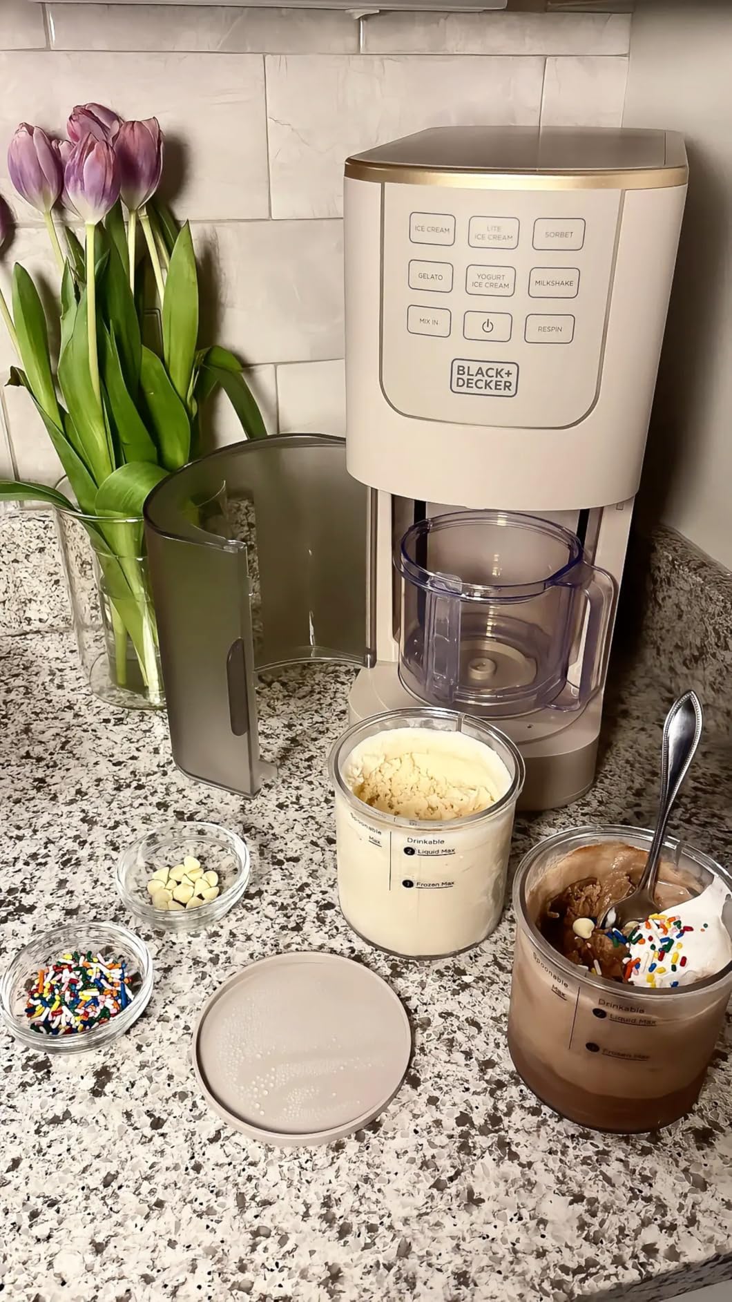 BLACK+DECKER Perfect Pint Family Ice Cream Maker customer photo 2
