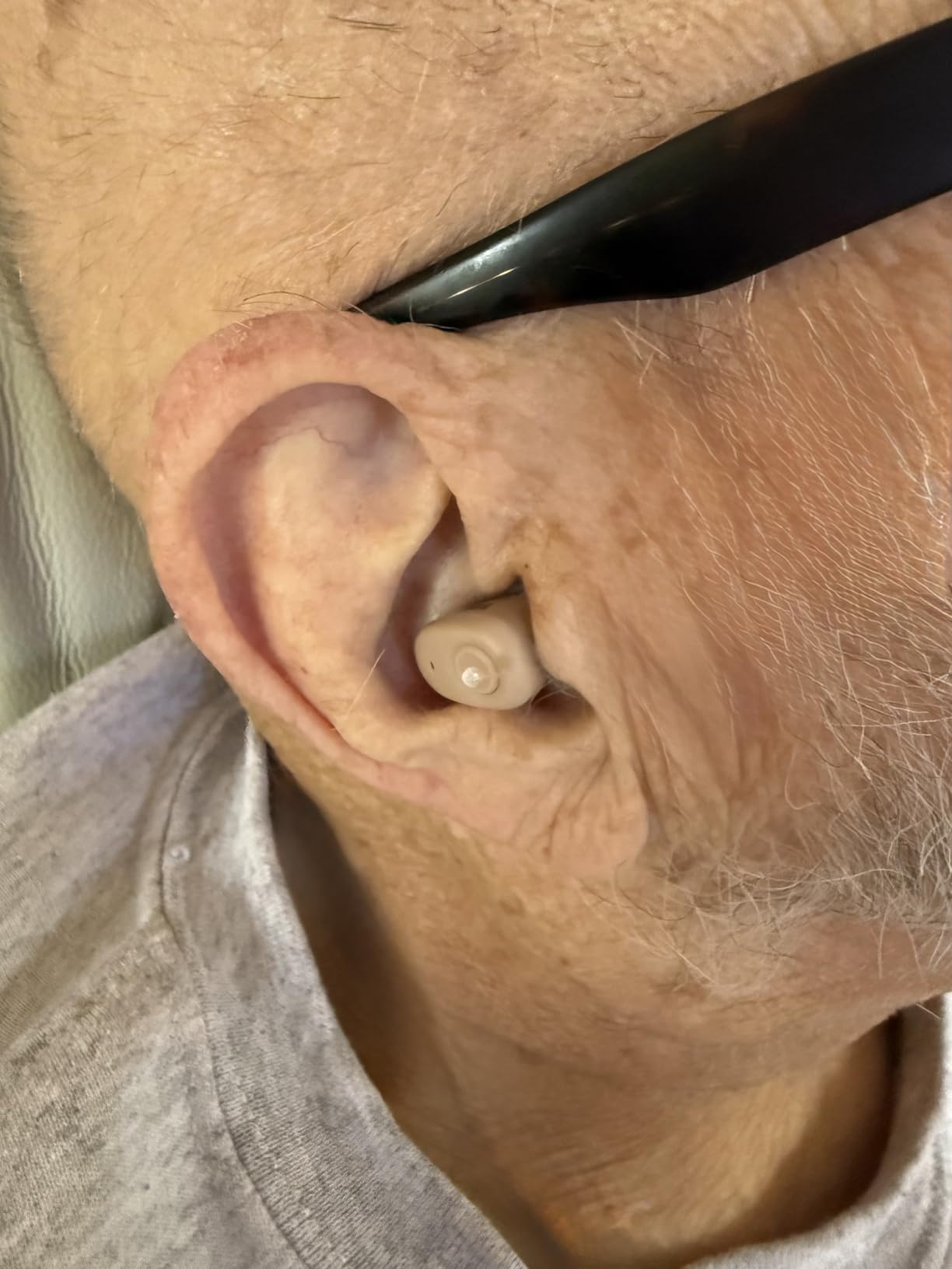 Audien Atom X OTC Hearing Aid For Seniors & Adults with Touchscreen Control | Noise Cancelling, Rechargeable, Bluetooth, Charging Case, 48+ Hour Battery Life, UV Sanitizing, Sound Check Included customer photo 2