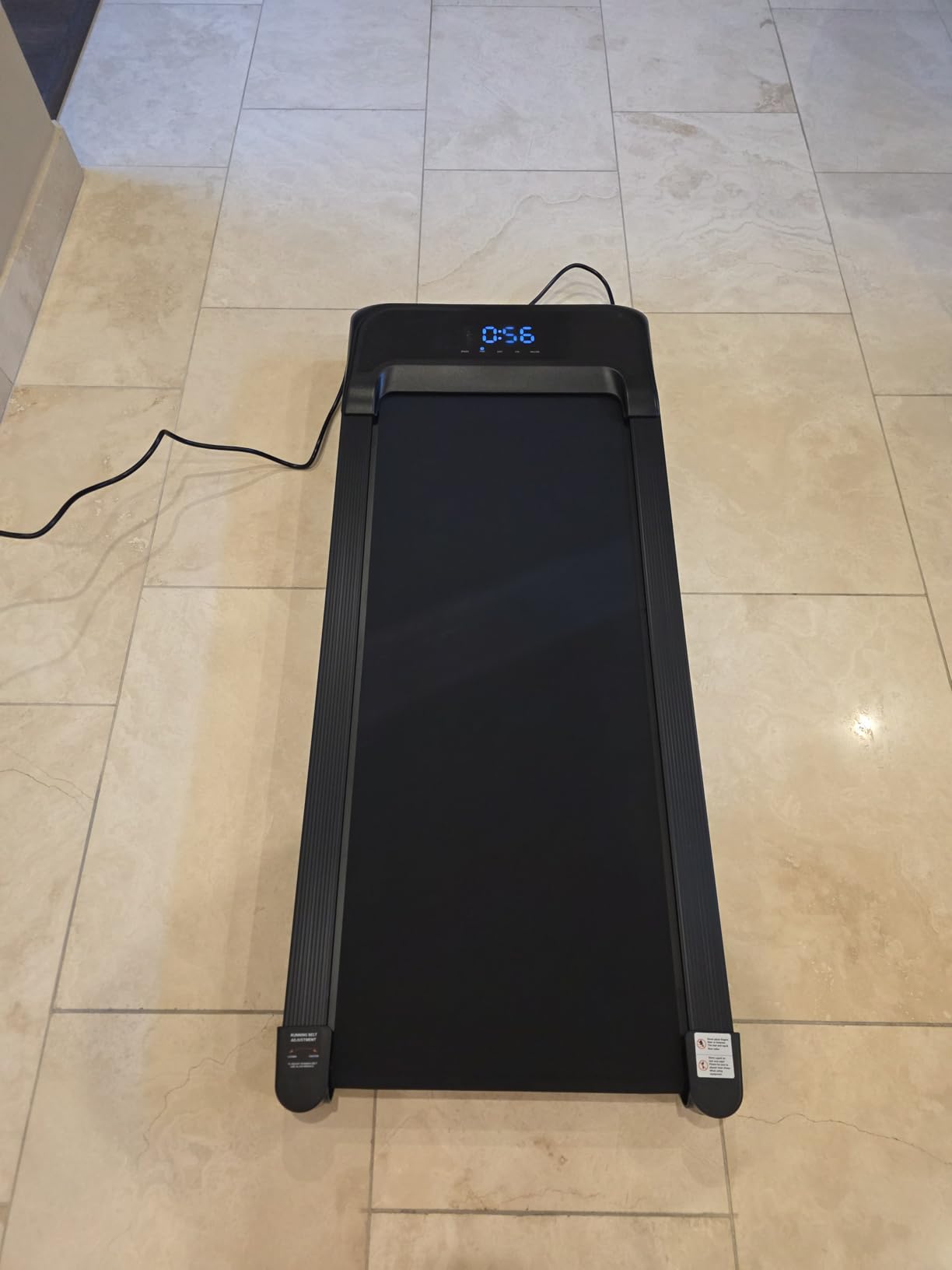 Niceday TM2 Incline Treadmill with 18% Auto Incline, Wide Belt Foldable Running Treadmills with Handles for Home 380 lb Capacity, 0.6-8.7MPH Indoor Running Machine for Home Gym, 3.0HP Quiet Brushless customer photo 1