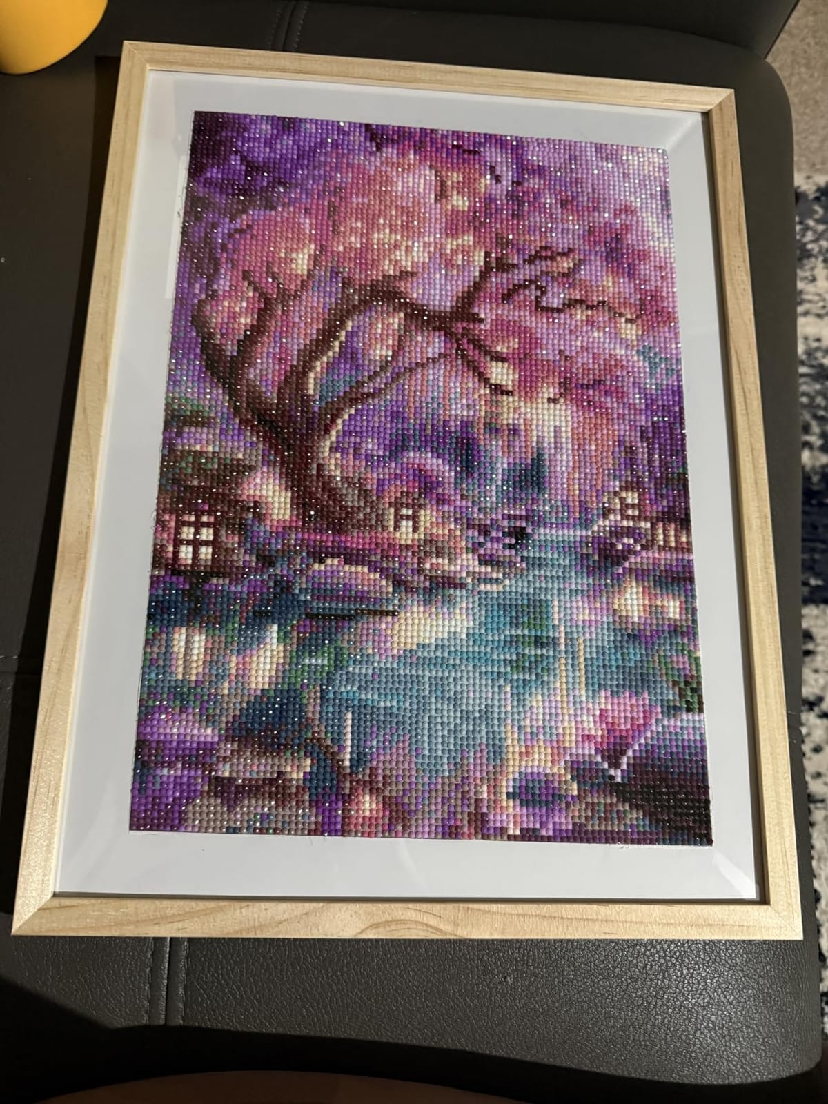 Glowing Dream Forest Diamond Painting Kit - Full Round Drill 5D DIY Diamond Art for Beginners 11.8x15.8 Inches customer photo 2