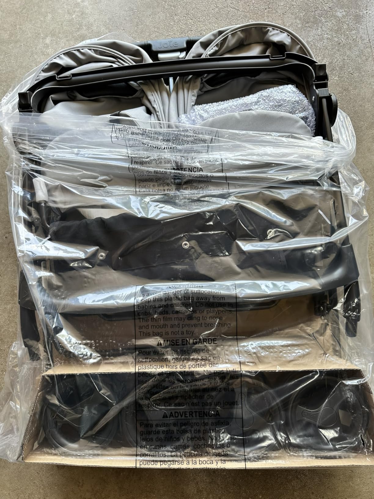 Joie Baby Rosemary Side-by-Side Double Stroller - Lightweight, Compact | Stroller for Twins or Siblings. 3 Cup Holders, UPF 50+ Canopy, Easy One-Hand Compact Fold. customer photo 2