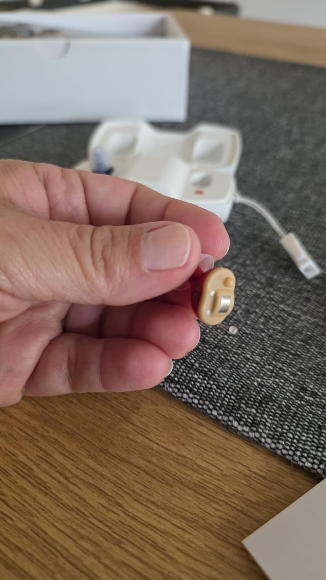 Nova Hearing Aids for Seniors Adults: Superior Sound Quality - Smart Noise Cancelling - No Feedback - 1.5Hrs Charging for 100Hrs Working - Come with Anti-Lost Lanyard - Over-the-Counter customer photo 2