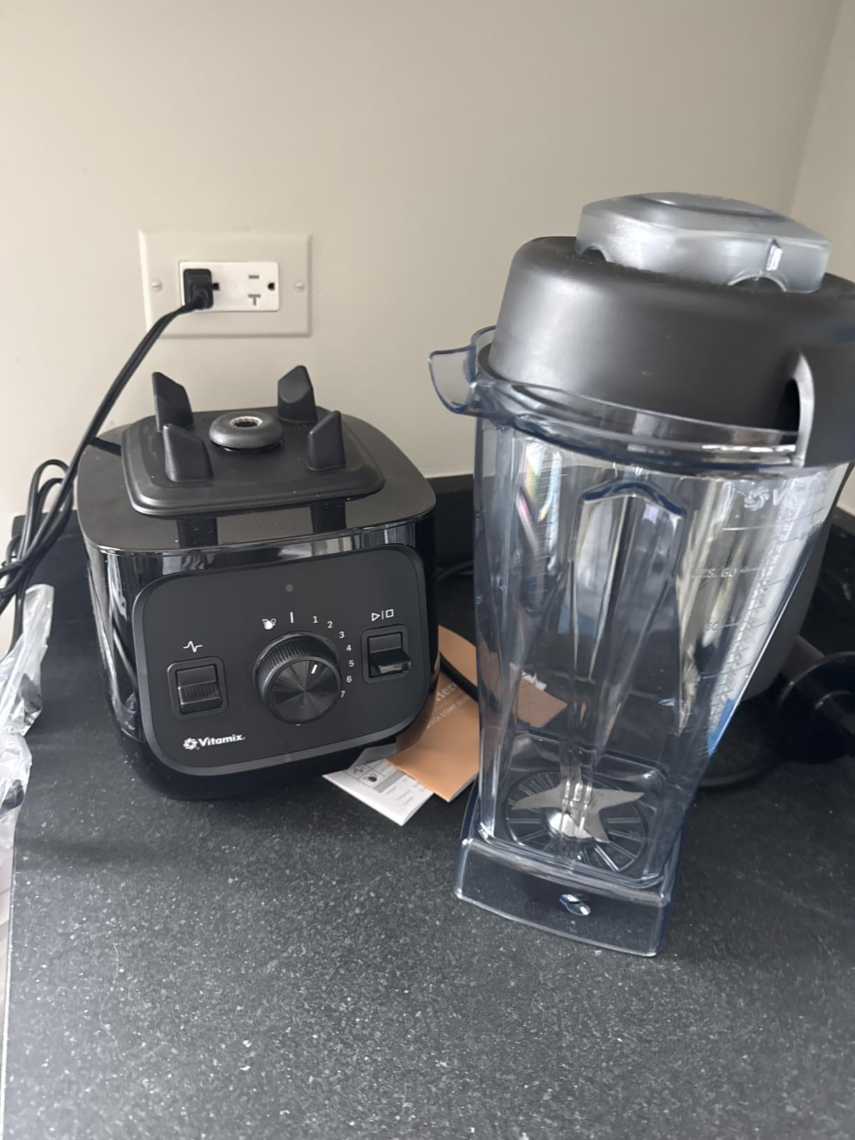 Vitamix VX1 Professional-Grade Blender, 64 oz. Container, Black | Kitchen Appliance for Smoothies, Soups and More, Pulse, Variable Speed, Self-Cleaning Program customer photo 1