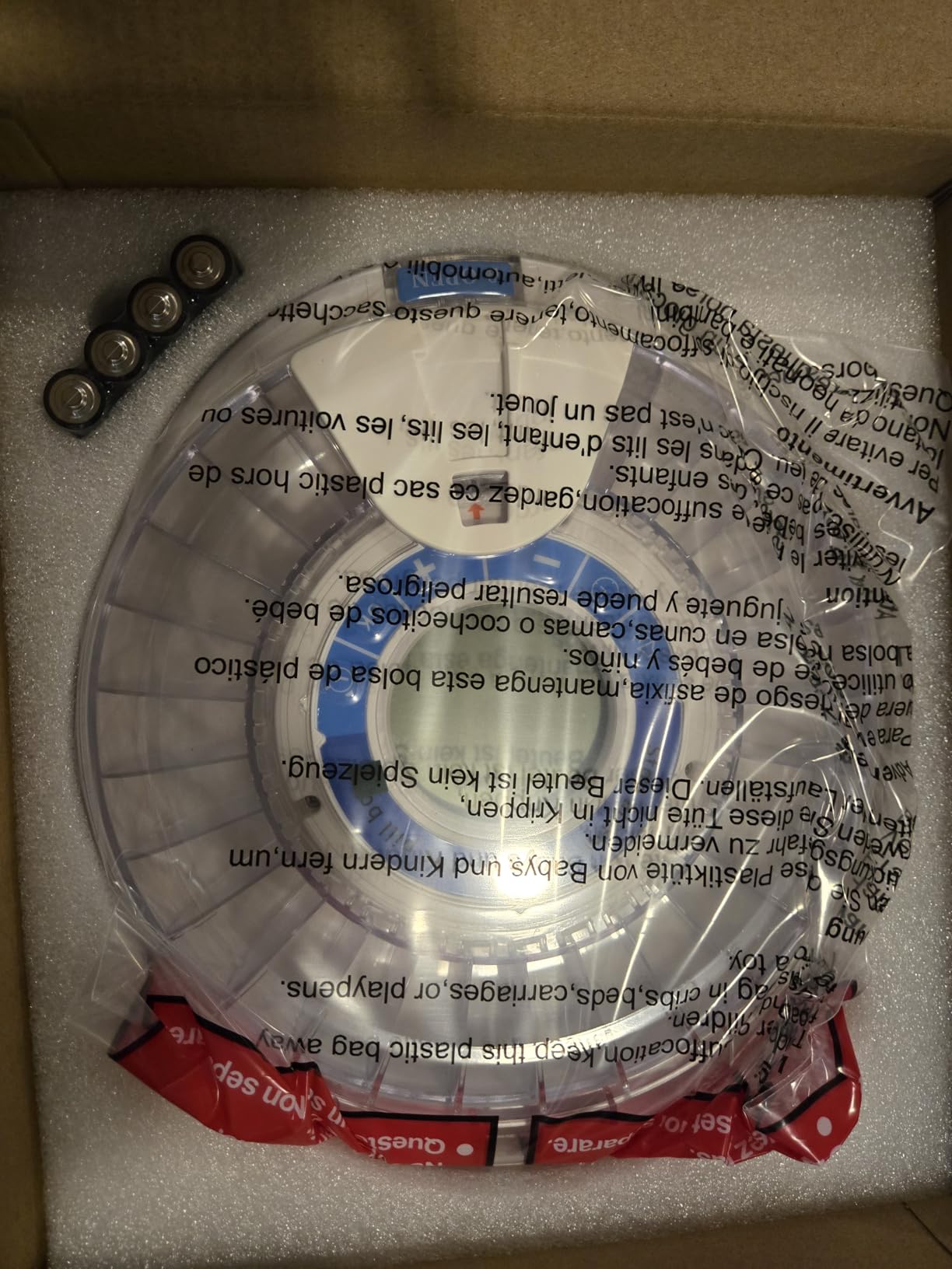 Betife 2nd Gen Automatic Pill Dispenser for Elderly with Alarm | 28 Slots, Key Locked, Alarm & Light Reminder, Mix-Proof, XL Display, 6 Dosage Rings,Easy Setup customer photo 2