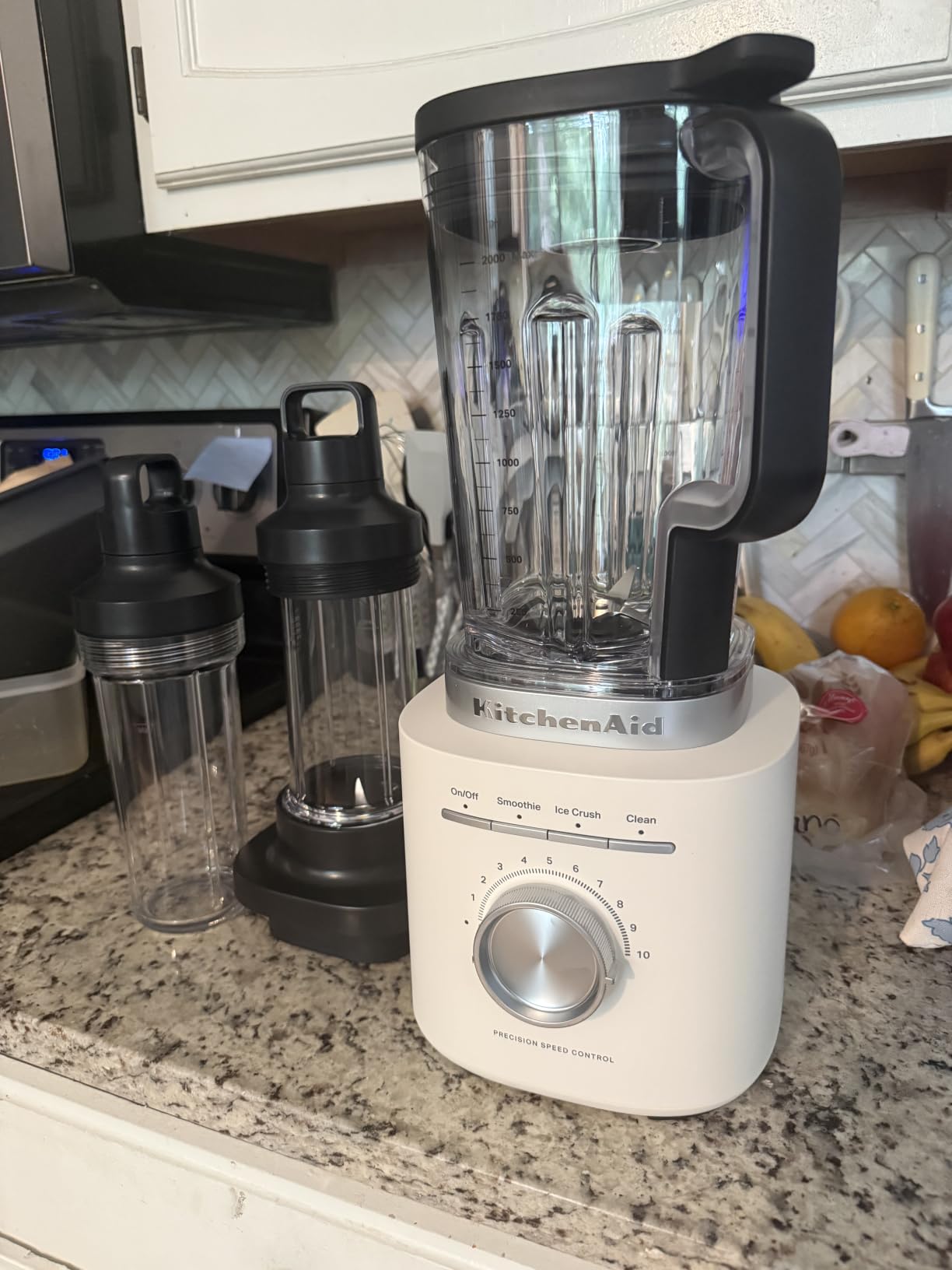 KitchenAid Pure Power Blender with 2 Blending Jars, 1700 Watt Peak Power, Model KSB2078PL customer photo 1