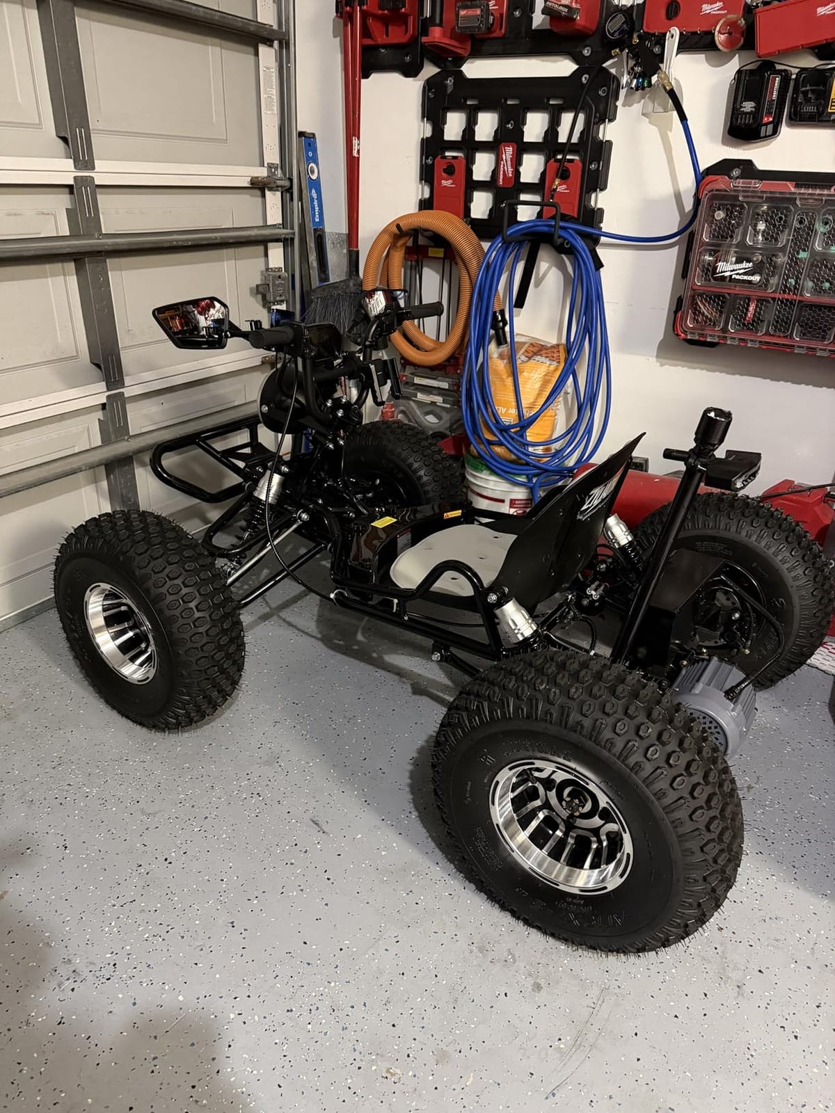 All-Terrain 72V 3000W Electric Off-Road Go Kart for Adults & Teens | Peak 10.8kW, Up To 45 MPH, 37-Mile Range, Shaft Drive, Dual Rear Hydraulic Brakes, 19x7-8 Tires customer photo 1