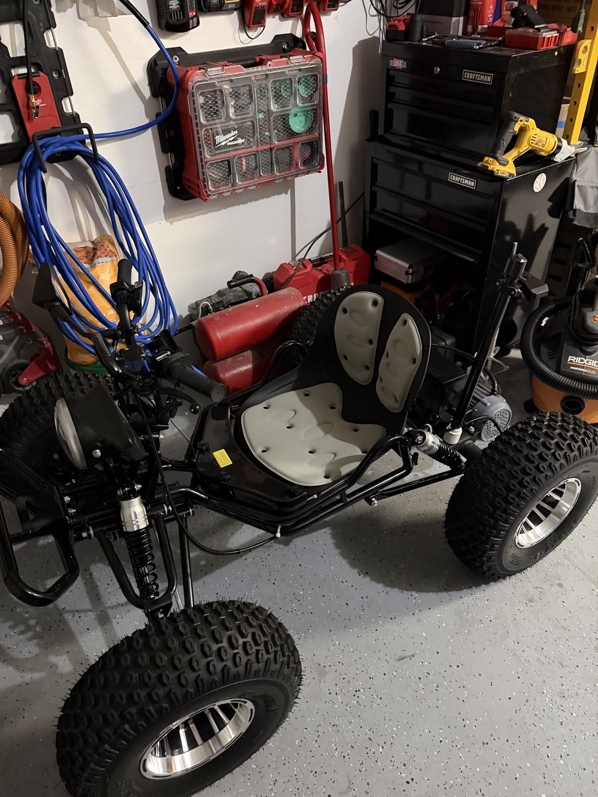 All-Terrain 72V 3000W Electric Off-Road Go Kart for Adults & Teens | Peak 10.8kW, Up To 45 MPH, 37-Mile Range, Shaft Drive, Dual Rear Hydraulic Brakes, 19x7-8 Tires customer photo 2