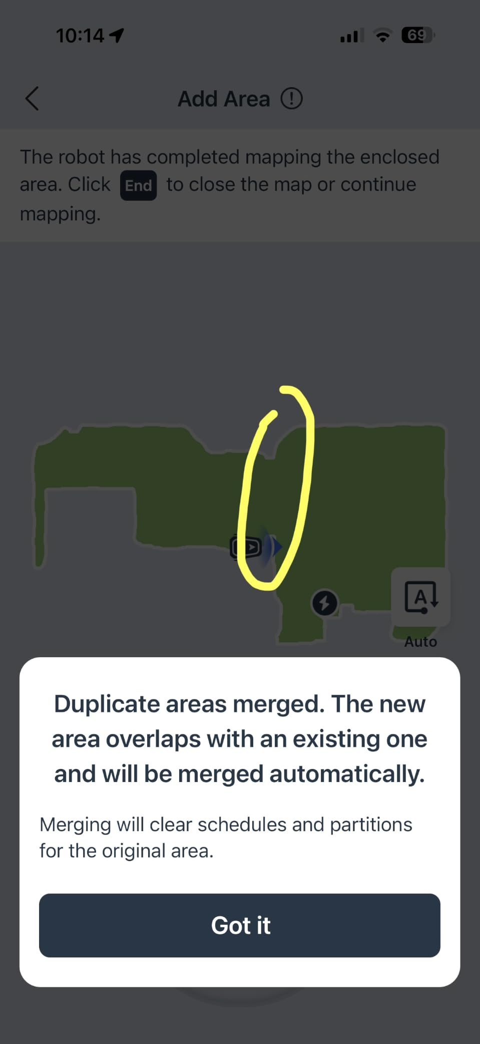 ECOVACS Goat A3000 LiDAR PRO Robotic Lawn Mower, Dual LiDAR Navigation, For Lawns Up to 3/4 Acre, Fast Charging, High-Efficiency Mowing up to 400 m2/h, Built-in TruEdge Edge Trimmer, App Control customer photo 1