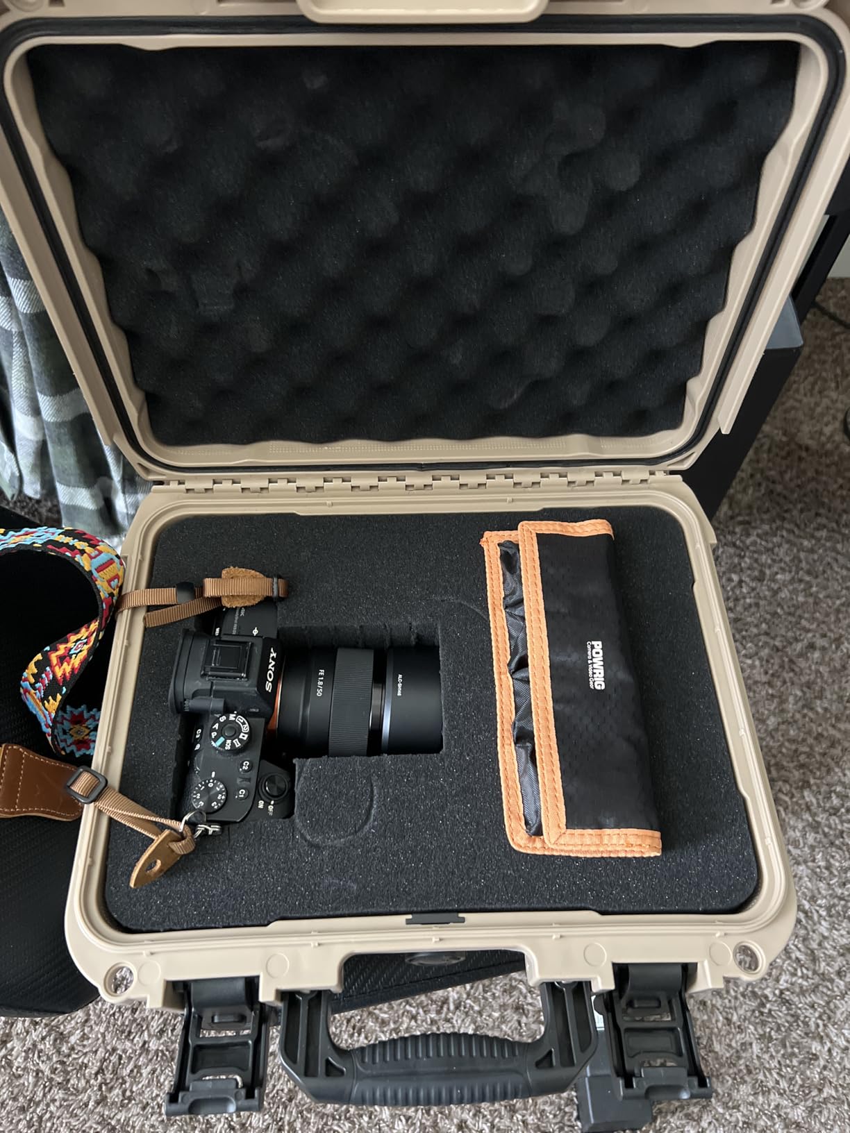 K&F CONCEPT Waterproof Hard Case, IP67 Protective Case with Pre-Scored Foam | Pick & Pluck Foam, Waterproof, Dustproof, Shockproof, HardShell Case for Camera & DJI Drone & Equipment Storage, BC01 customer photo 1
