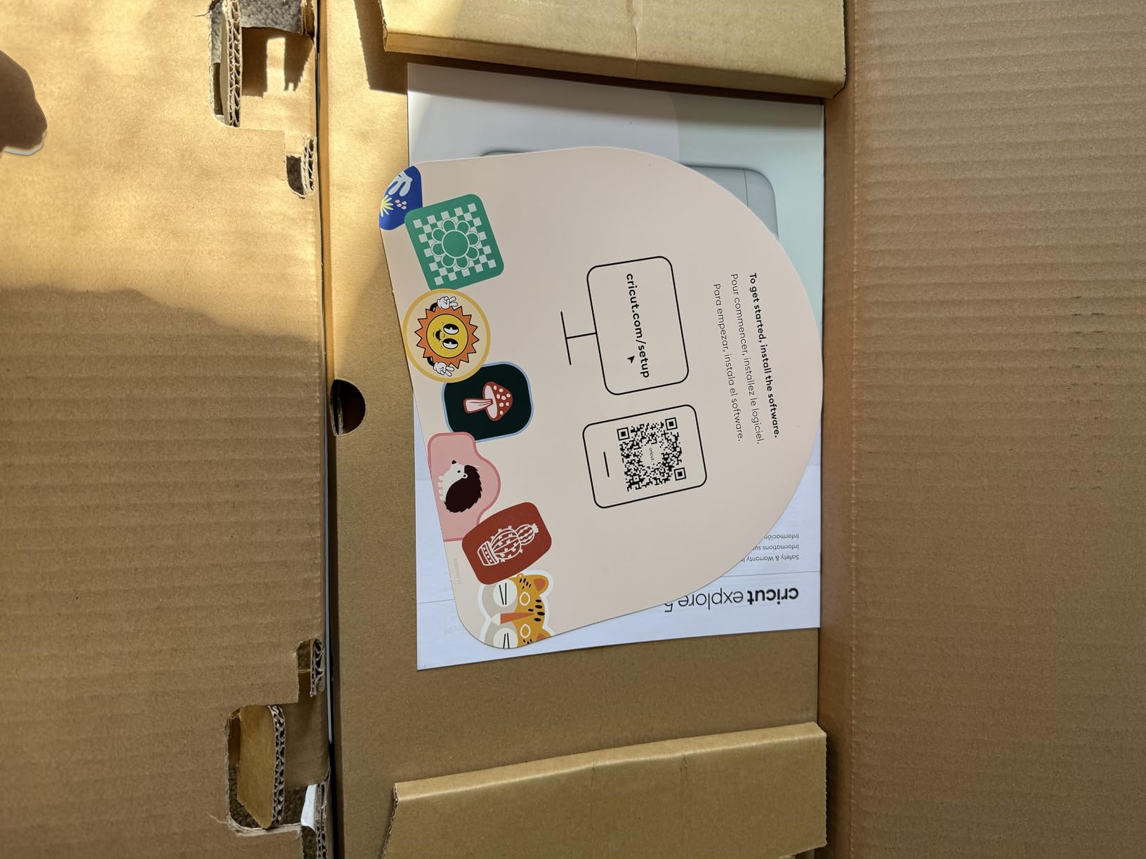 Cricut Explore 5 + Deluxe Bundle + Digital Content, Taupe | Includes Supplies for 100 Projects + Additional $30 Bonus Digital Content - Works w/100+ Materials customer photo 2