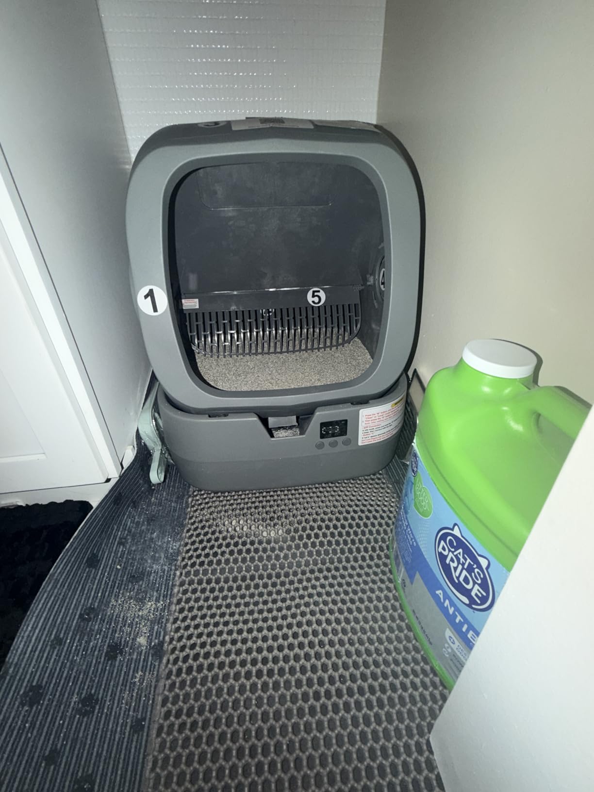 UPFAS Automatic Cat Litter Box Self Cleaning - APP Control - Weight Monitoring customer photo 2
