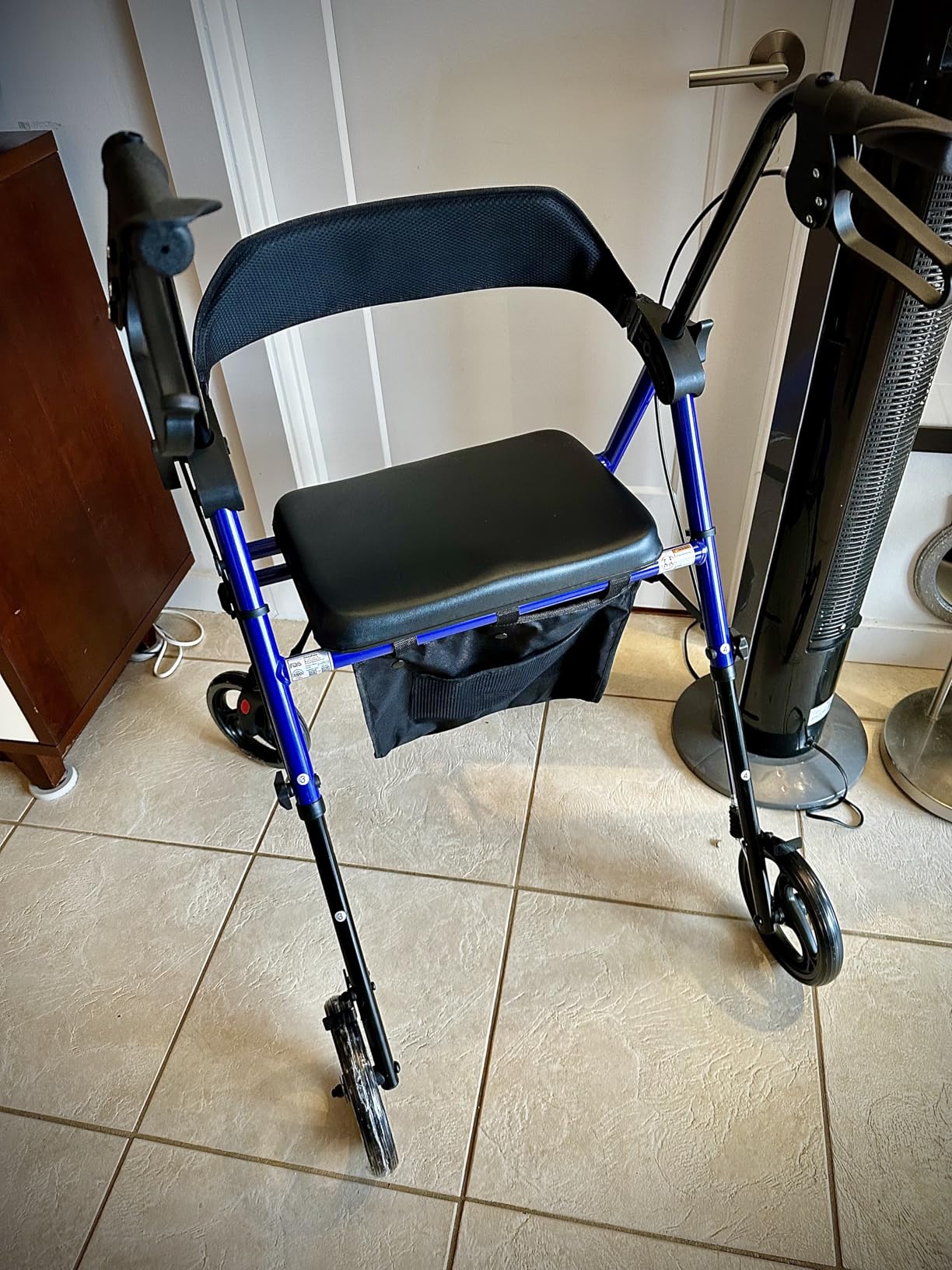 soundfuse Foldable Rollator Walkers for Seniors with 16