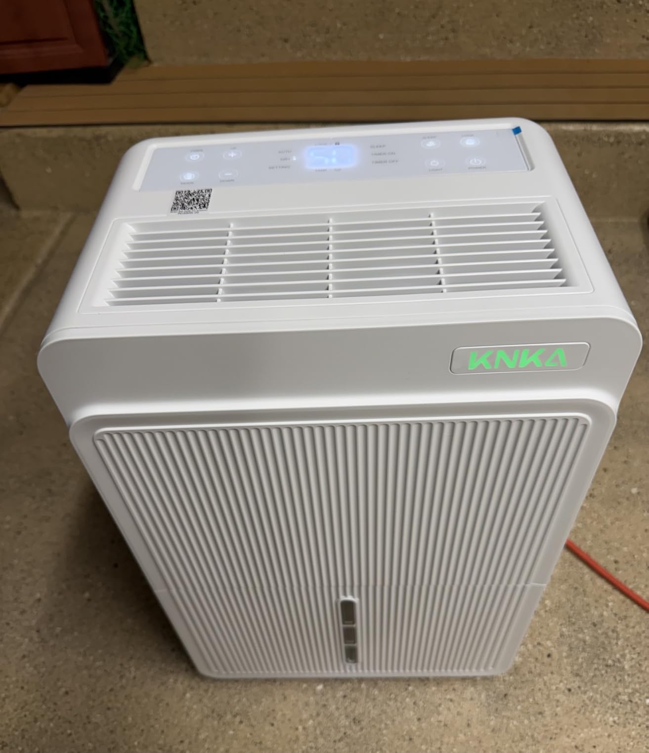 KNKA Energy Star 5500 Sq.Ft Dehumidifier for Basement, Max 80 Pint/Day | Dehumidifier with Drain Hose, Dehumidifiers for Home, Bedroom, Bathroom, Large Room, Smart Humidity Control, Sleep Mode customer photo 2