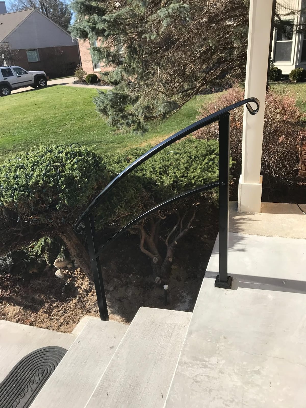 36 in x 5 Ft Modular Black Stainless Steel Deck Railing Kit | Easy Installation, complete hardware, 500 lb capacity, and durable AAMA 2604 finish for Deck, Porch, Patio & Balcony customer photo 1