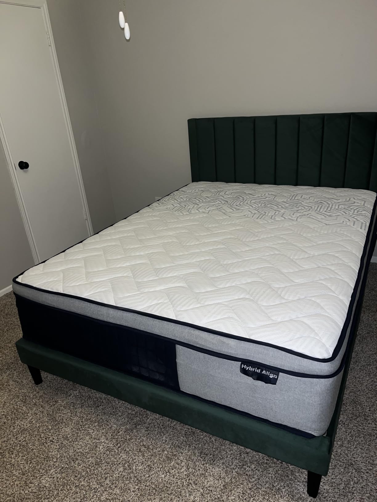 Queen Mattress 14 Inch Medium Firm, Deep Sleep Hybrid Mattress for Lumbar Support & Back Side Sleepers, Pain Relief Mattresses in a Box with Pocket Springs & Cooling Gel - 365-Night Trial, CertiPUR-US customer photo 2