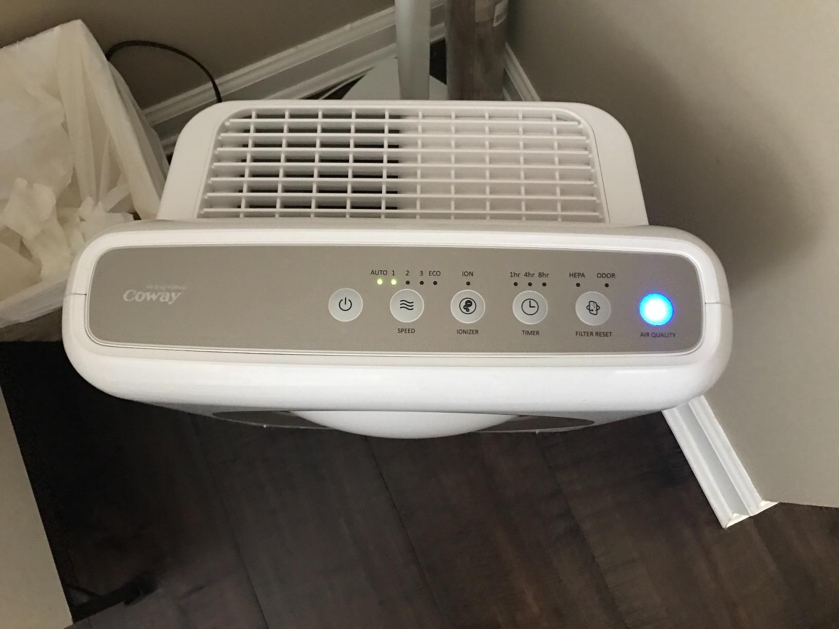 Airmega Mighty2 Air Purifier, Next Gen of AP-1512HH, for Large Room & Home Cleans up to 1,800 ft², IEST certified HEPA and Active Carbon for Allergies, Smoke, Dust, Pets & Mold, AP-1512N(W) customer photo 1