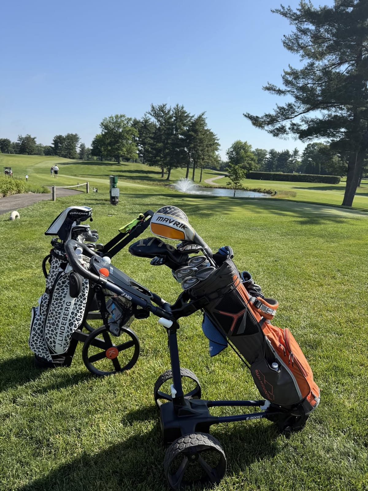 MGI E-Boost Electric Assist Push Golf Cart customer photo 1