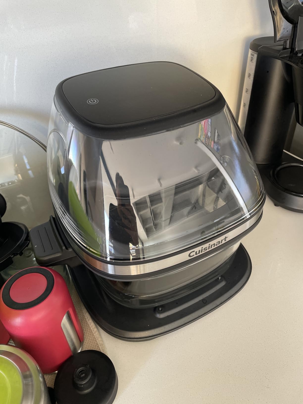 Cuisinart Air Fryer, Glass Basket & ClearView Window, 5 Functions, 4 Qt customer photo 1