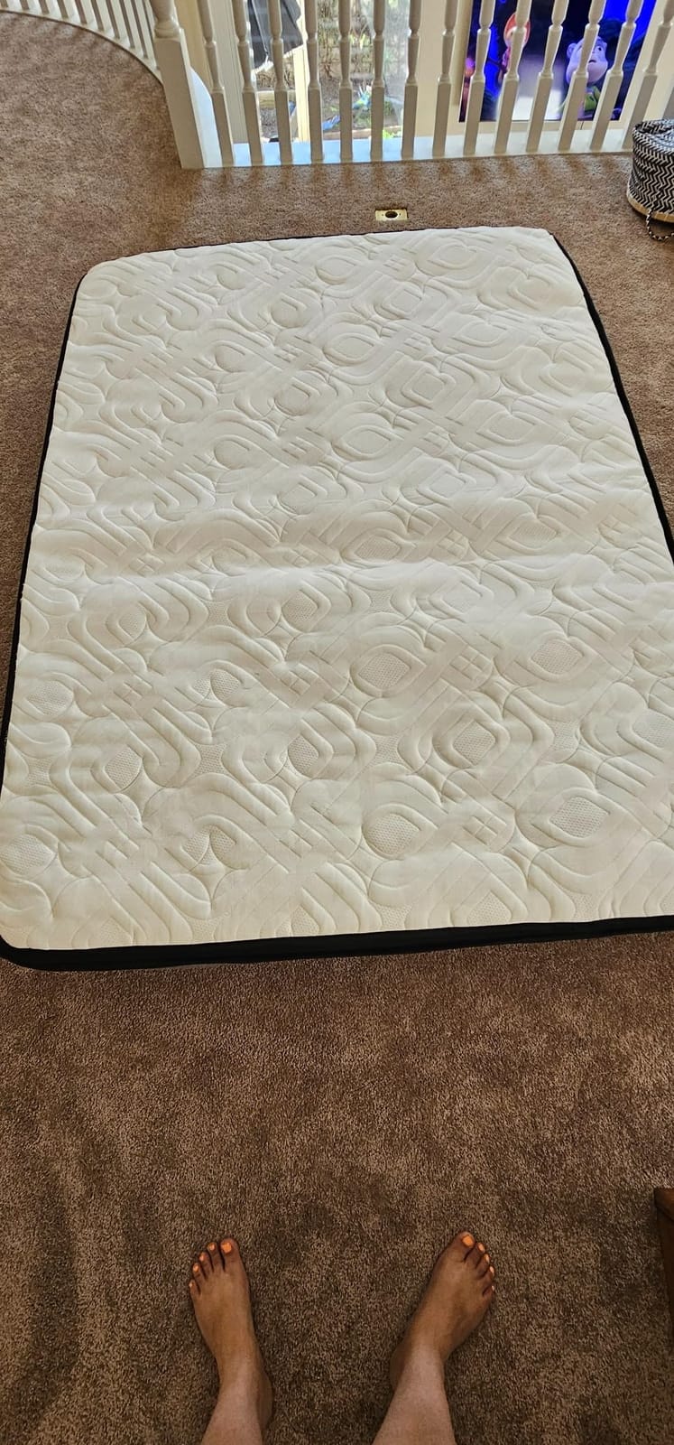 BedStory Firm Queen Mattress 12 Inch, Hybrid Mattress with Extra Lumbar Support, Deep Sleep Bed in a Box - 365-Night Trial, Fiberglass-Free, CertiPUR-US Certified, 10 Years Warranty customer photo 2