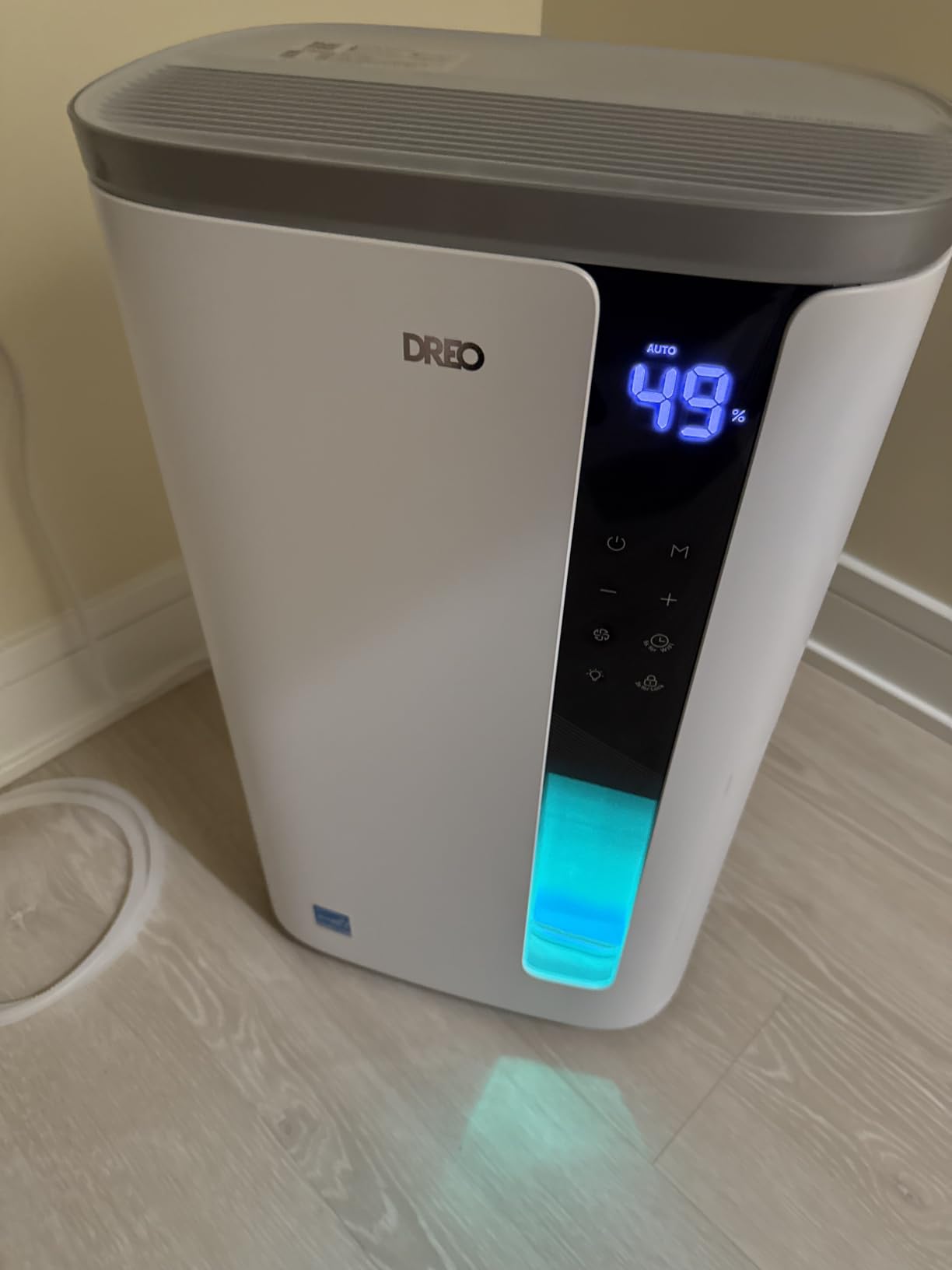 DREO Energy Star 2025 Smart Dehumidifier for Basement, 1.85 Gal Water Tank | 73 Pints, Quiet 41dB, for Home & Large Room up to 2000 Sq Ft, Drain Hose Included, Auto Humidity Control customer photo 1