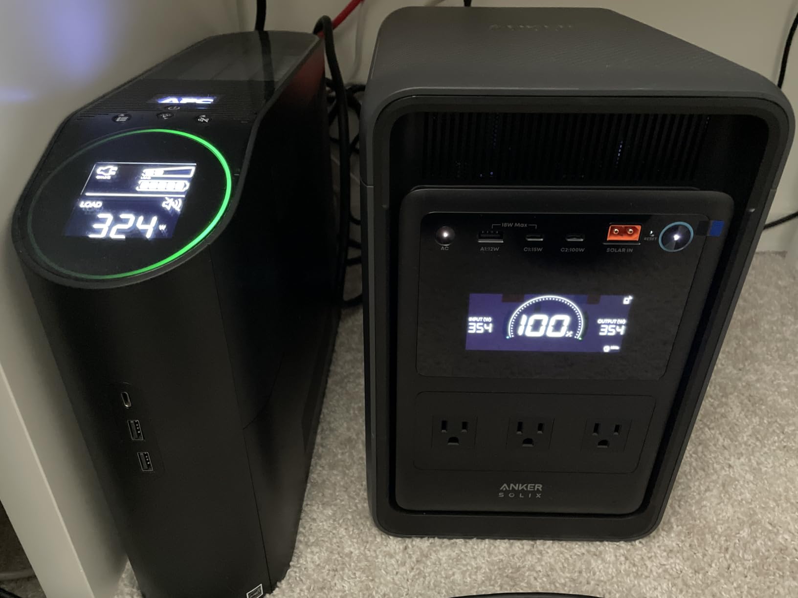 Anker SOLIX S2000 Portable Power Station, 2,010Wh, 3,000W Peak, Home Backup | LiFePO4 Battery, Up to 35-Hour Fridge Backup, 1,500W Solar Generator for Home, UPS, Outdoor, and Emergency Use customer photo 1