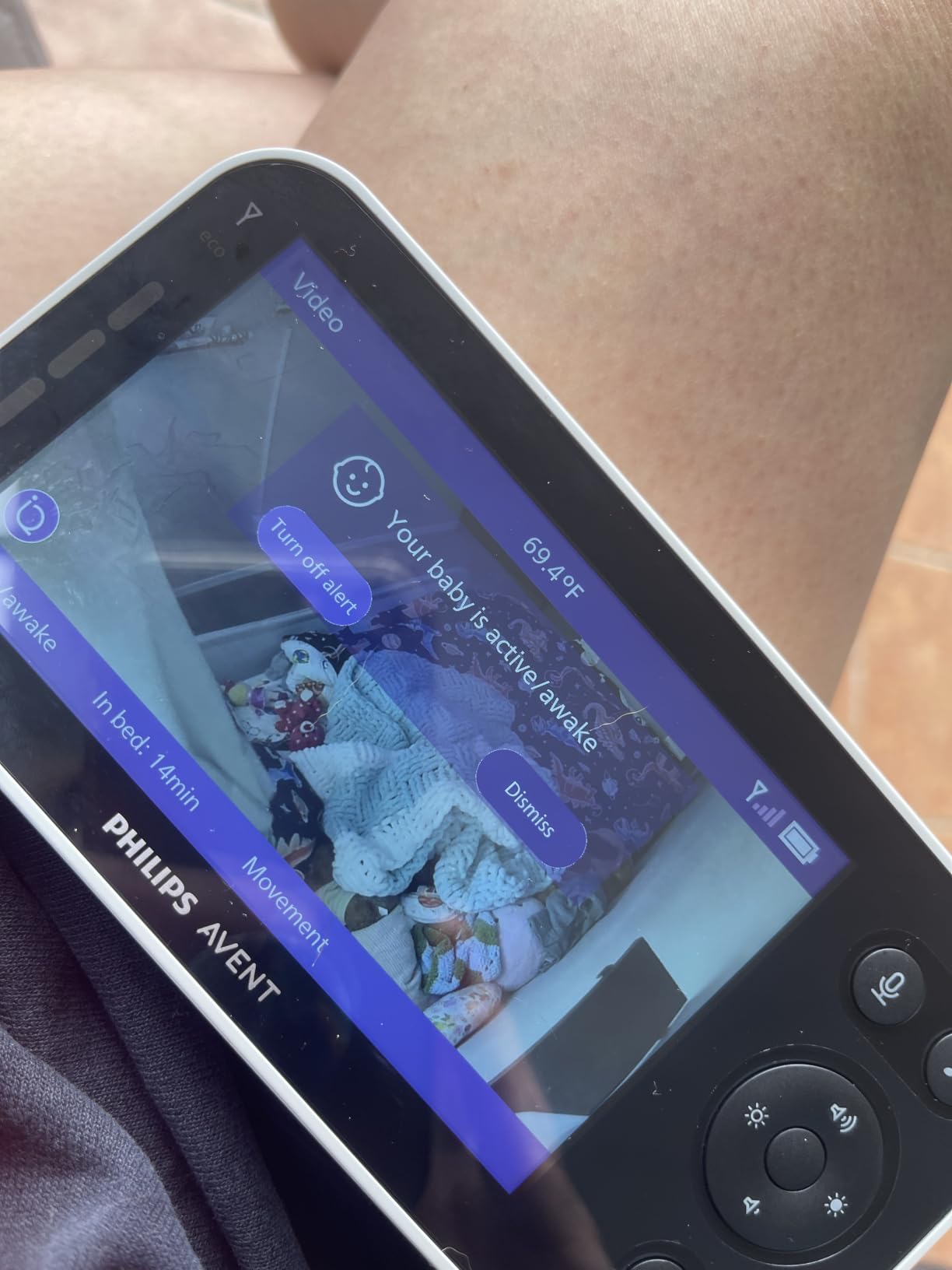Philips Premium Connected Baby Monitor, 1080p Camera, 5