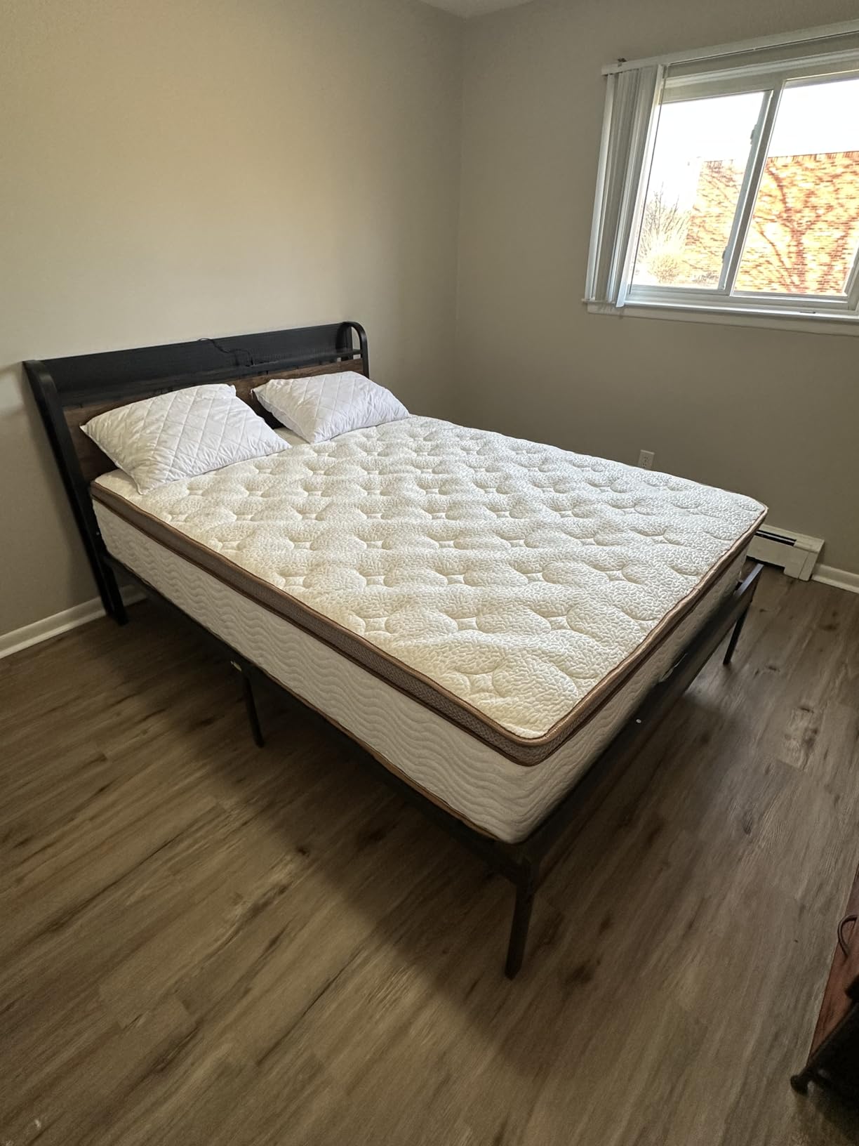 BedStory Hybrid Mattress Queen 13 Inch - Zero Motion Transfer with Precision Pocket Springs - Firm Orthopedic Lumbar Hip Support - CertiPUR-US & Oeko-TEX Dual Certified, 365 Nights Trial customer photo 1