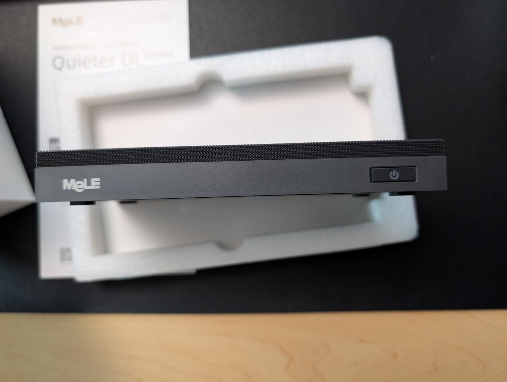 MeLE Quieter DL Fanless Mini PC N150 16GB RAM 512GB SSD,Dual Intel I226-V 2.5GbE LAN, Proxmox/Home Server/Virtualization,Win11Pro Silent Micro Desktop Computer for pfSense,4K Triple Display,USB-C customer photo 2