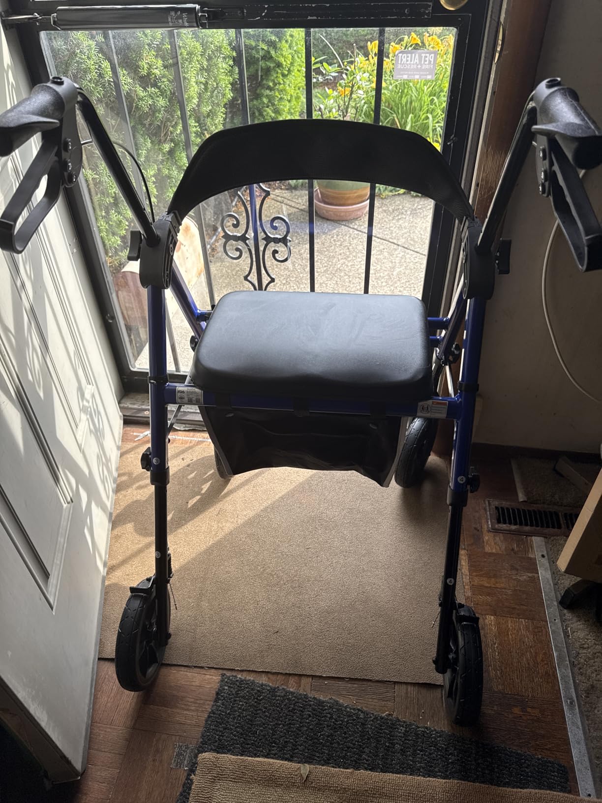 soundfuse Foldable Rollator Walkers for Seniors with Seat, 8