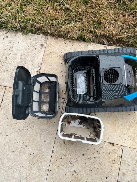(2026 Upgrade) Gosvor Pool Vacuum LiteVac G1, Wall & Waterline & Shallow Area Cleaning, Up to 200-Min Runtime, Ultra-fine Filter, 15.2 lbs, Smart Navigation & App, for Pools up to 2153 sq.ft, Orange customer photo 2