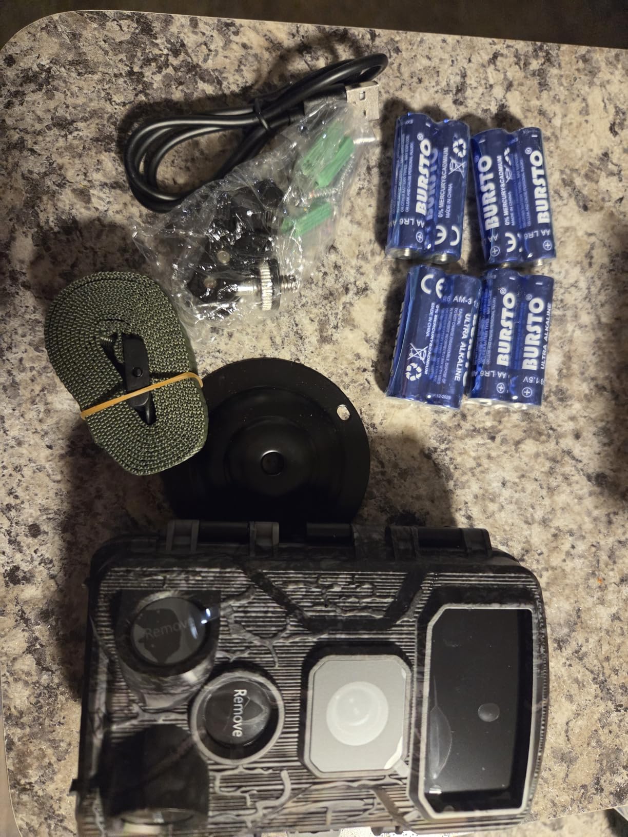 KJK Trail Camera 4K 64MP WiFi Bluetooth Game Camera, Night Vision Wildlife Hunting Camera, 0.1s Trigger Motion Activated, IP67 Waterproof, 130° Wide Angle for Deer & Farm Security customer photo 2