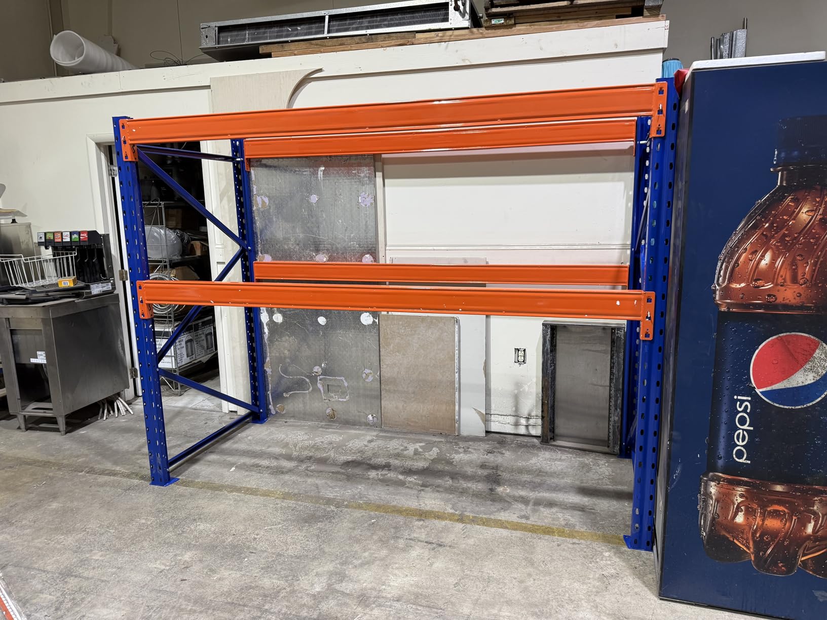 Heavy Duty Industrial Pallet Storage Rack, 78.7