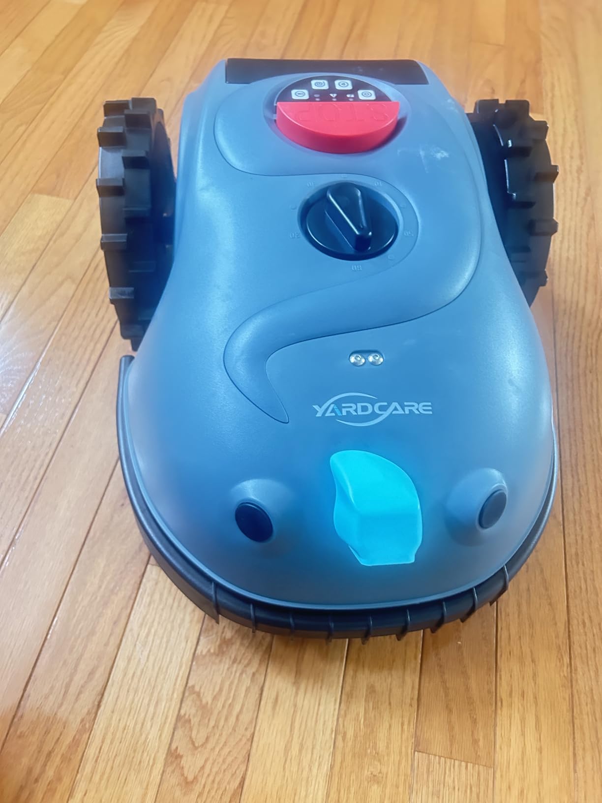YARDCARE V100 Robot Lawn Mower with HD Vision Navigation, Smart Obstacle Detection, Collision Sensors, Adjustable Cutting Height, Low-Noise Operation - Perfect for Small Lawns up to 1,600 sq ft customer photo 1