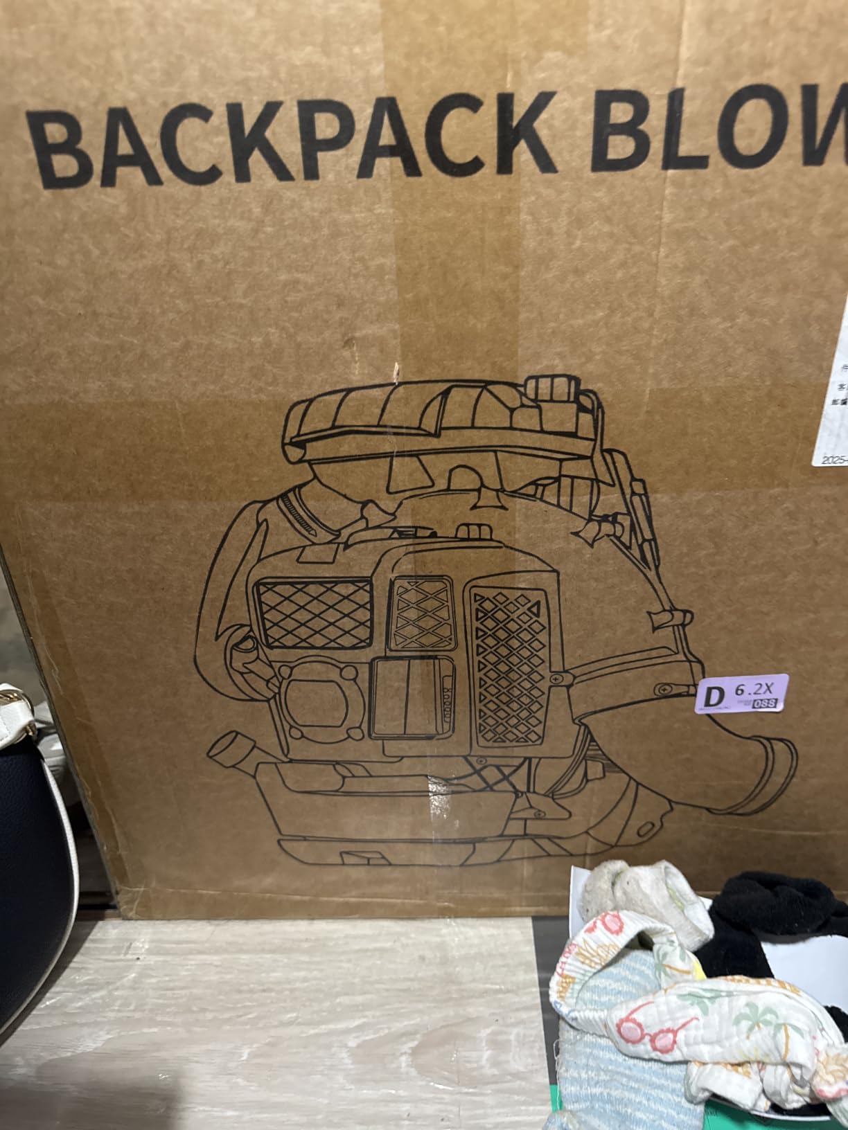 80cc Gas Backpack Leaf Blower, 900 CFM Cruise Control, 4.3 HP 6800 RPM Engine, 206 MPH Airflow, 88 dB Rating, Frame-Separated Suspension, 180-Degree Handle customer photo 1