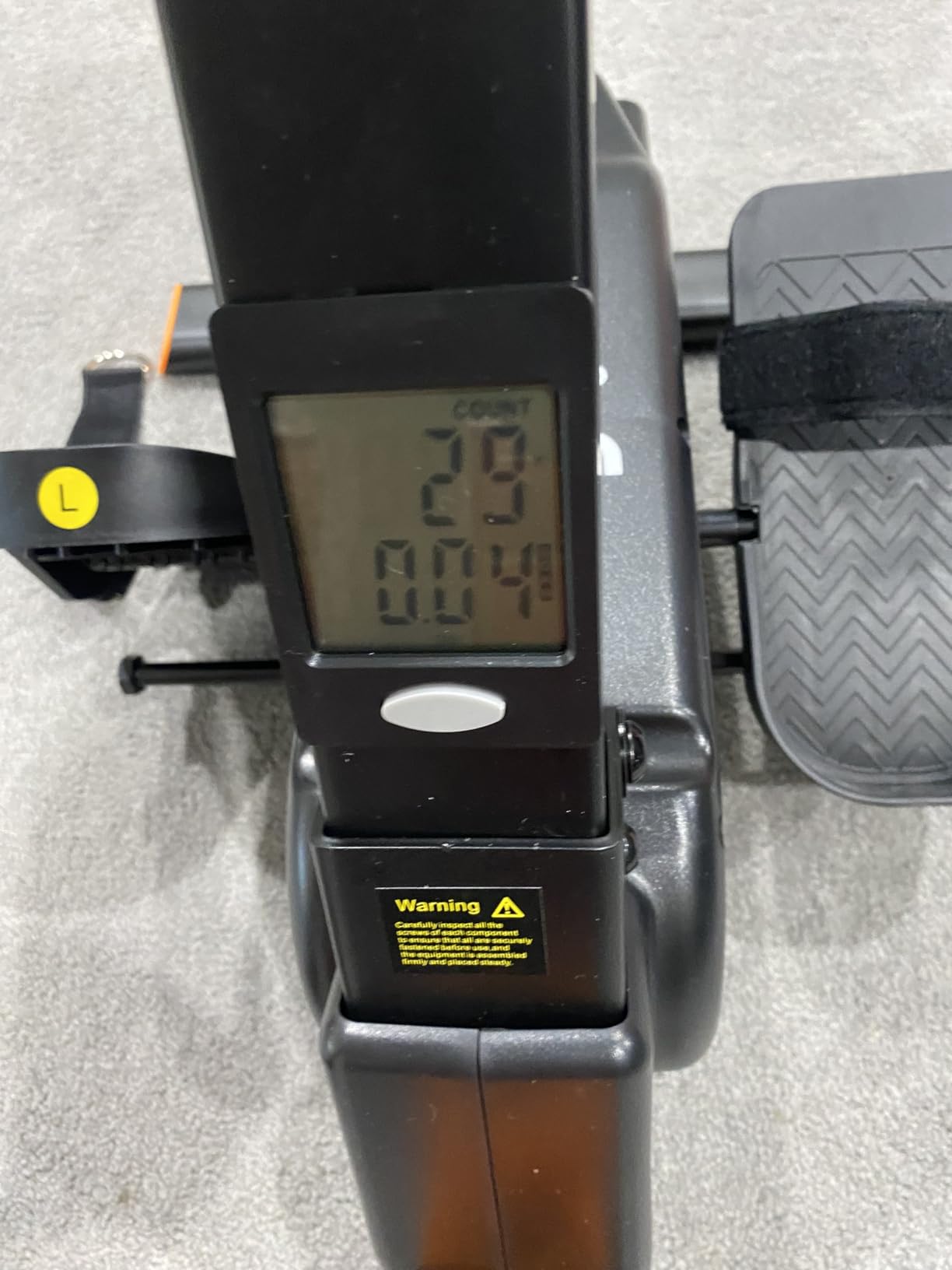 Water Rowing Machine for Home, Wooden Rower Machine with Realistic Water Resistance, Full Body Workout Exercise Equipment with LCD Monitor, Quiet Smooth Glide, Upright Storage for Home Gym Fitness customer photo 2