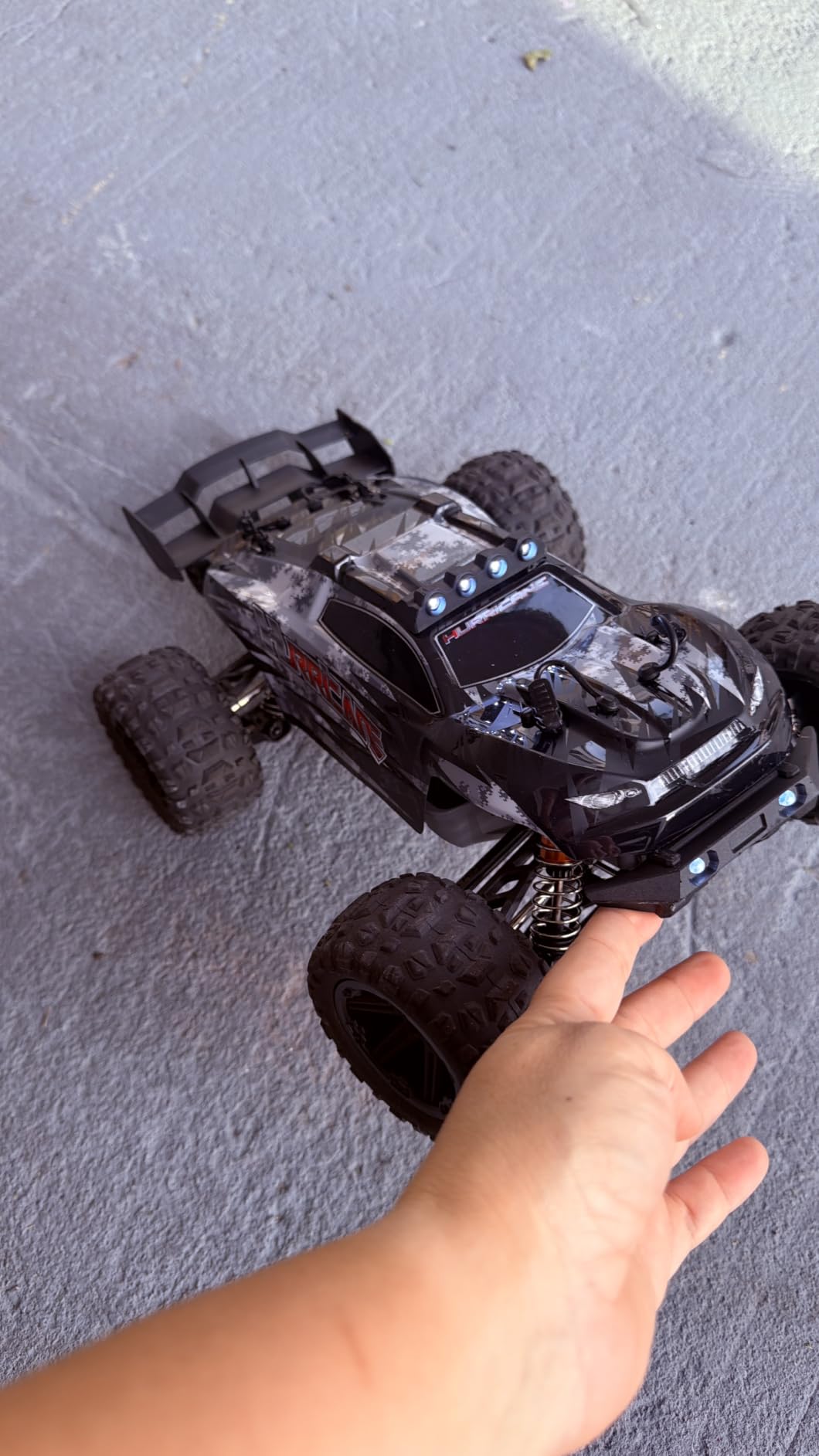 X-TMAGA Remote Control RC Cars 1:16 Monster Truck Toys Cars for Adult & Boys, 4WD Off-Road, Metal Transmission Parts, High Speed Fast 40+ KPH, 4X4 Waterproof with 2 Rechargeable Batteries (HS16-83) customer photo 1