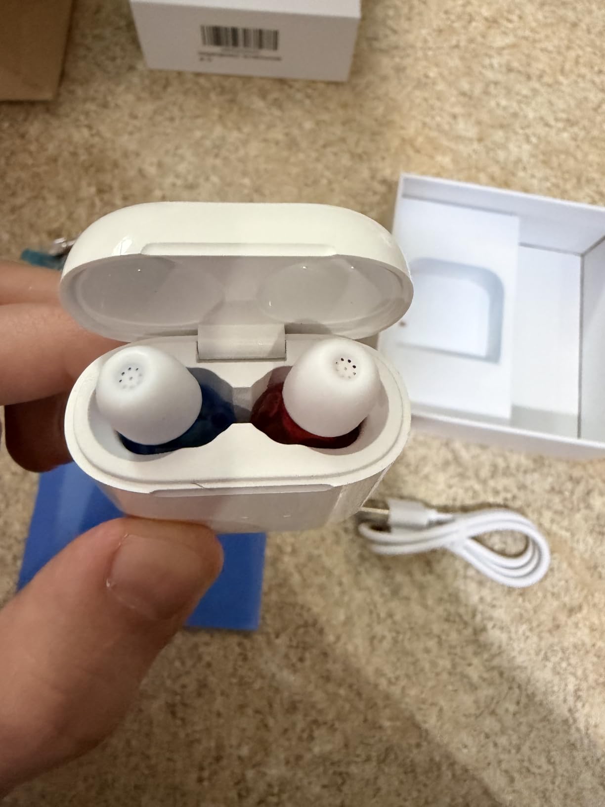 Hearing Aids for Seniors, Hearing Aid Rechargeable for Hearing Loss, Personal Hearing Amplifier with Volume Control and Portable Magnetic Charging Case, Noise Canceling Hearing Aids customer photo 2