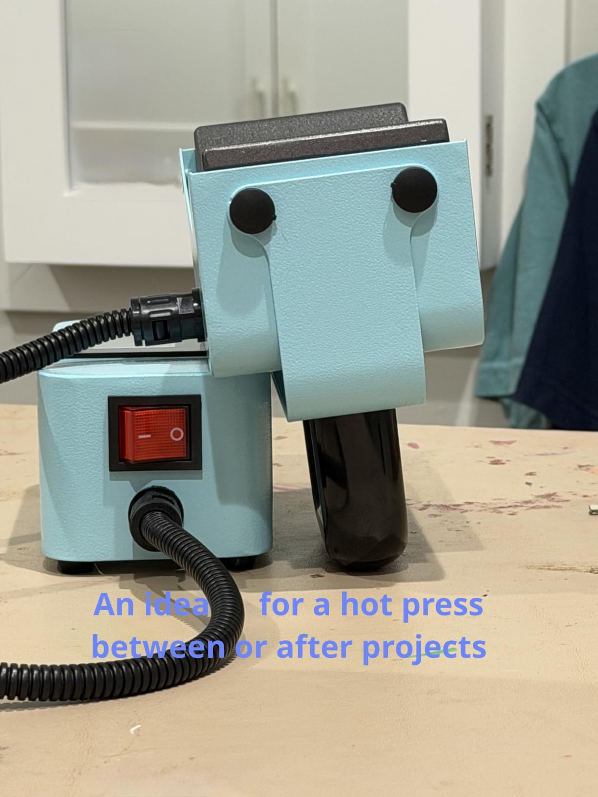 EENOUR Hat Press, Hat Heat Press Machine with 2 Platens & Caps Stretcher, Hat Press Heat Machine for Caps with Memory Mode, Precise Time and Temperature Control, Heat Transfer Printing for Caps, Hats customer photo 2