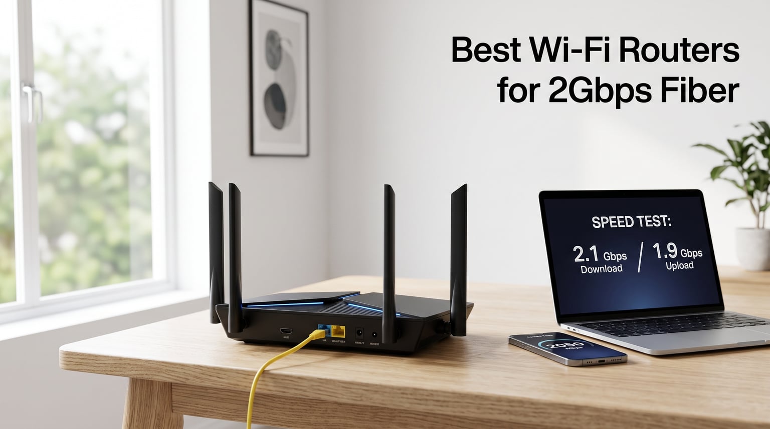 Best Wi-Fi Routers for 2Gbps Fiber