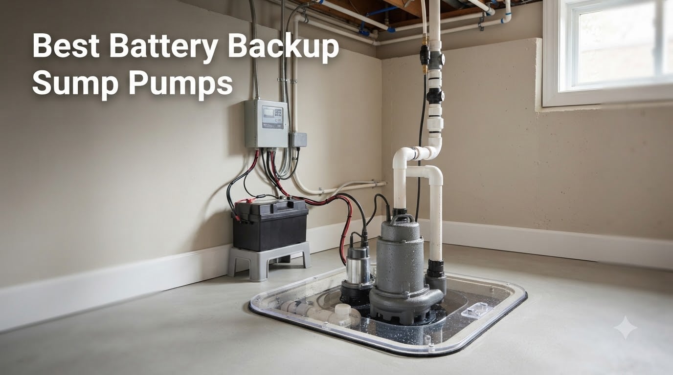 Best Battery Backup Sump Pumps