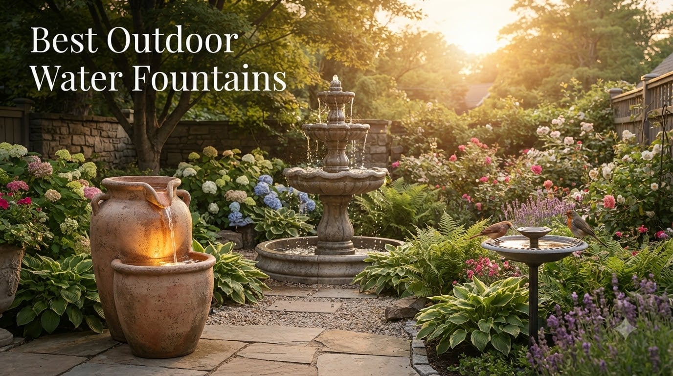 Best Outdoor Water Fountains