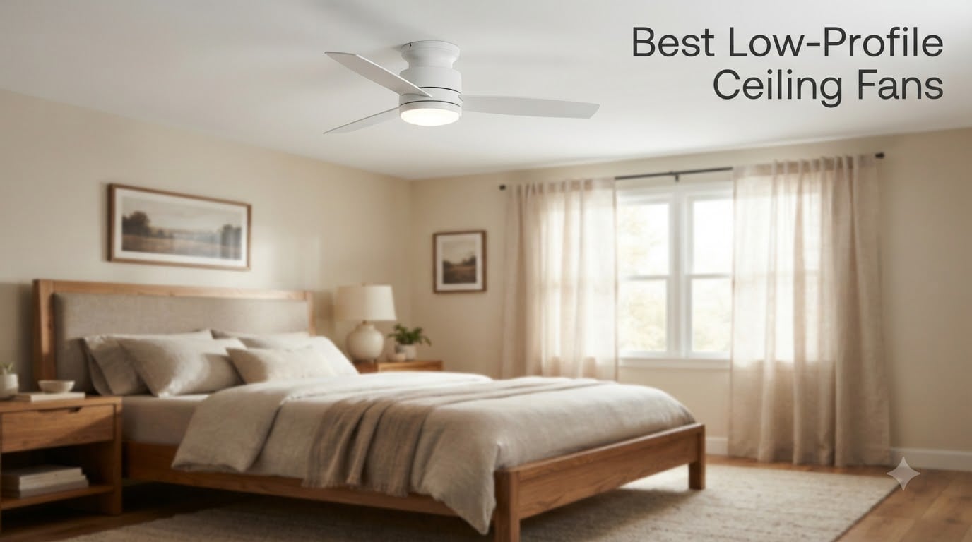 Best Low-Profile Ceiling Fans