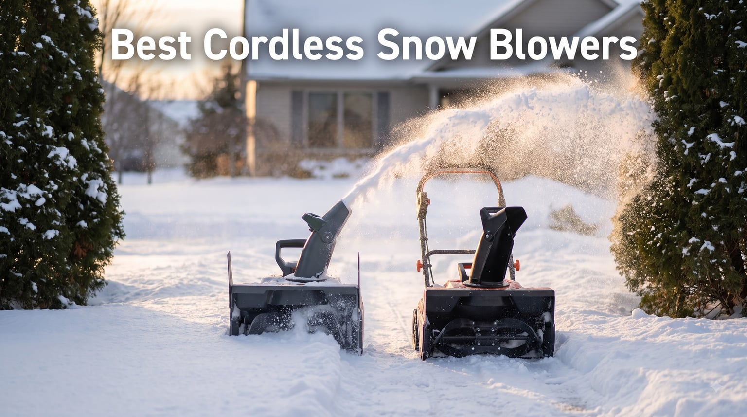 Best Cordless Snow Blowers